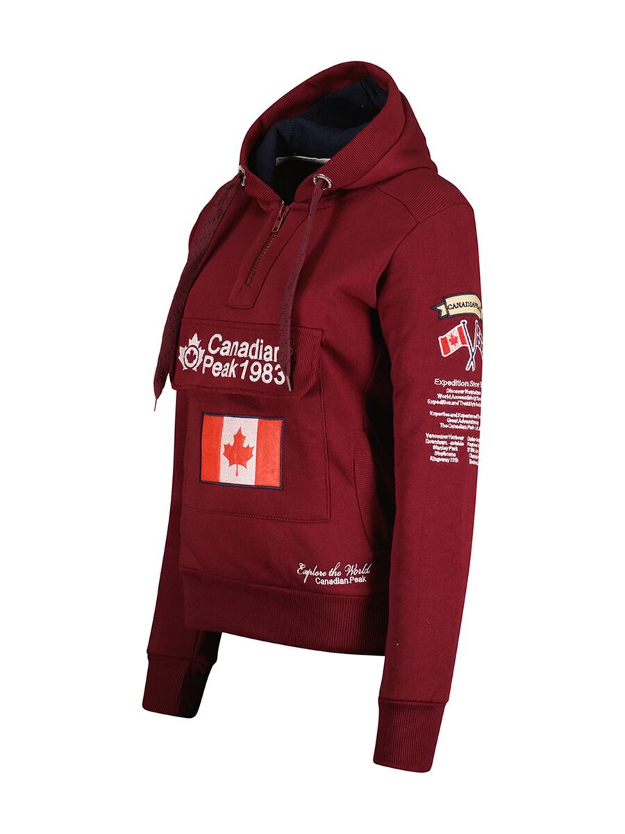 Canadian Peak half-zip sweatshirt with hood_2