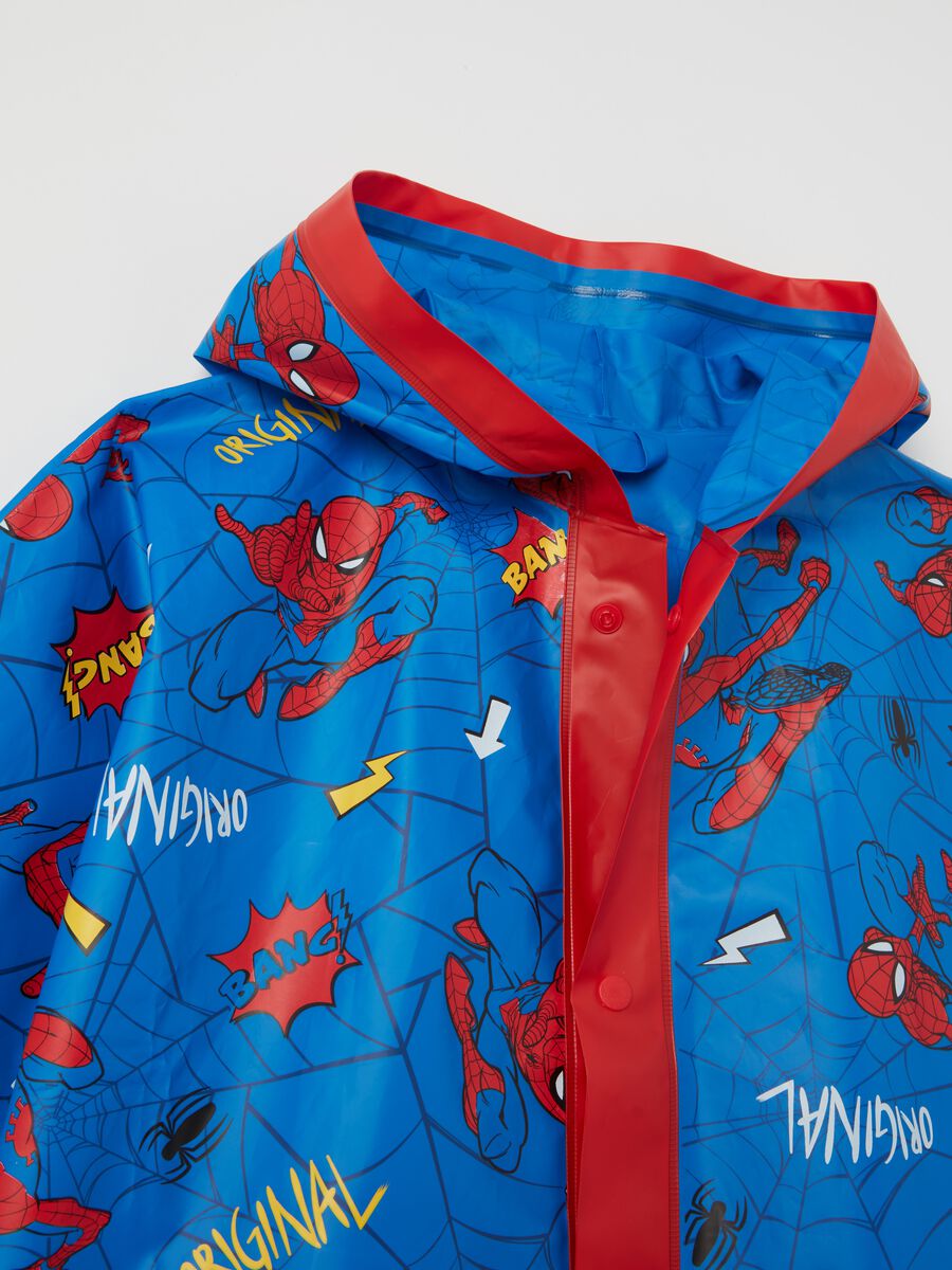 Rain cape with Spider-Man print_2