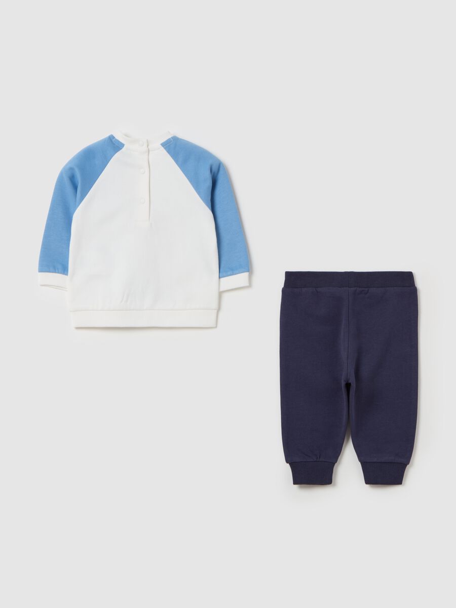 Jogging set in cotone bio stampa Topolino_1