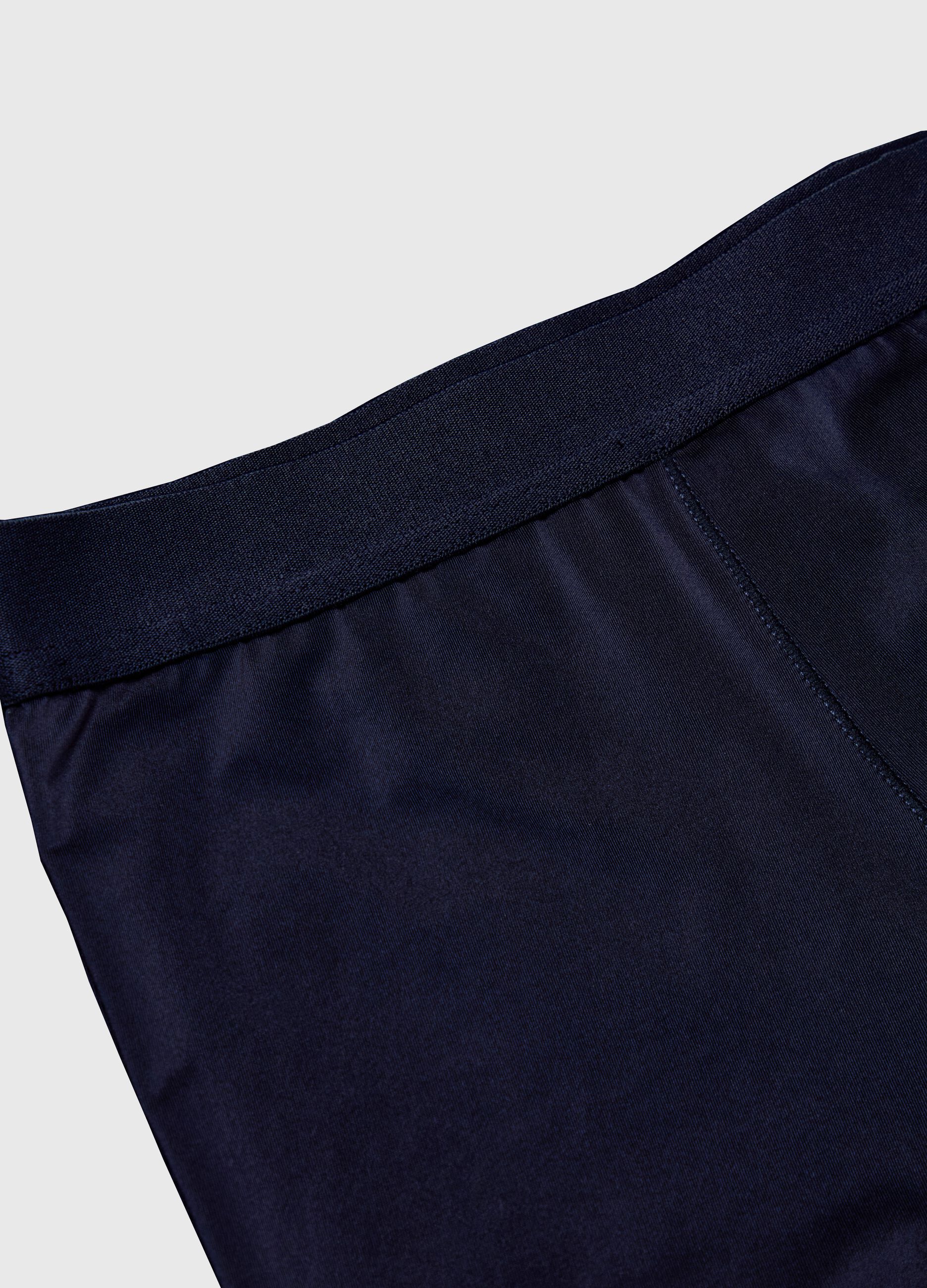 Boxer shorts in stretch microfibre