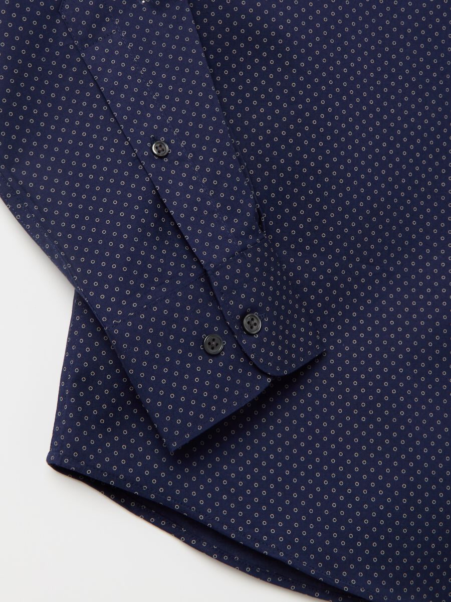 Regular-fit shirt with micro pattern_5