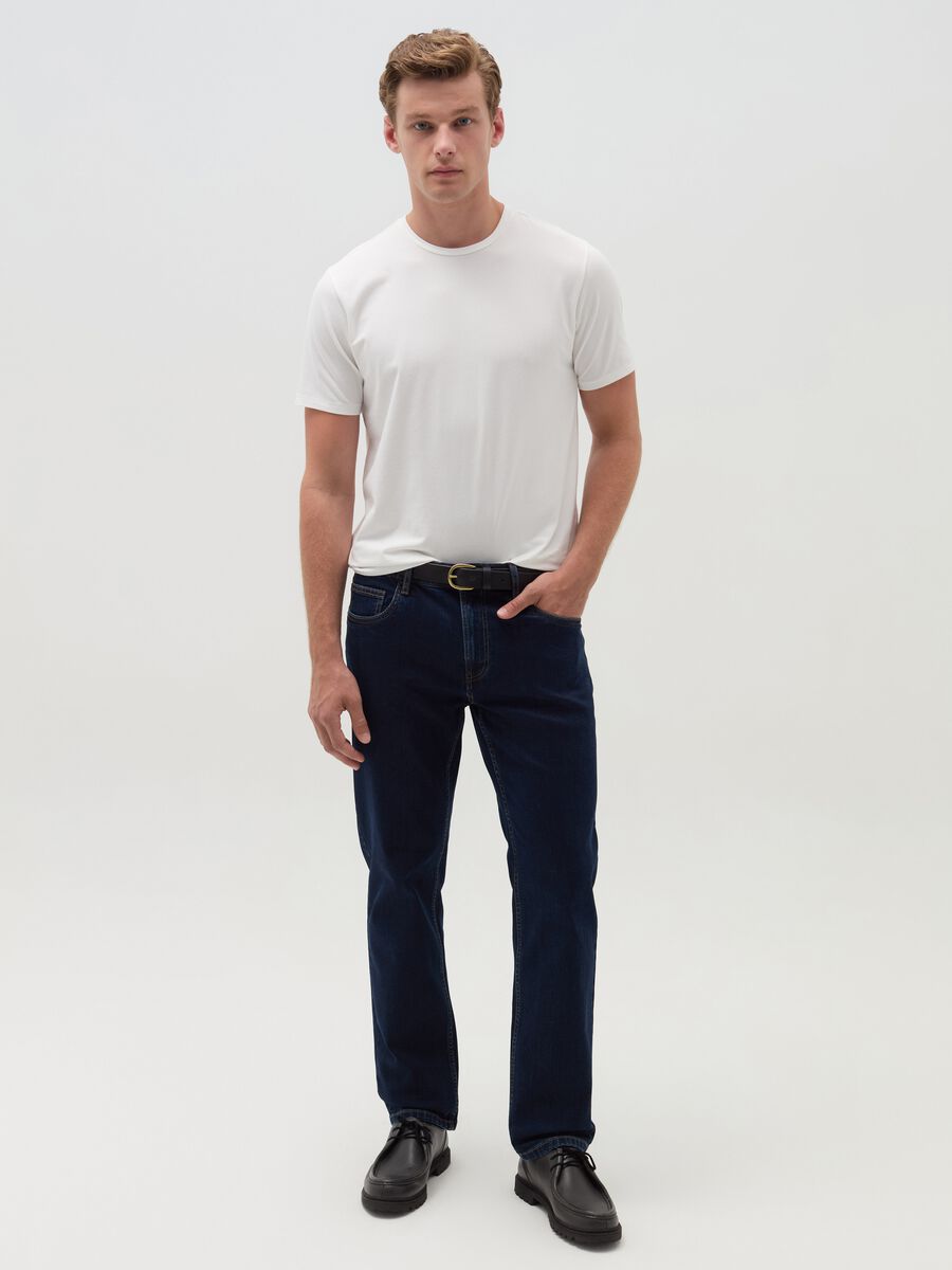 Regular-fit jeans with five pockets_0