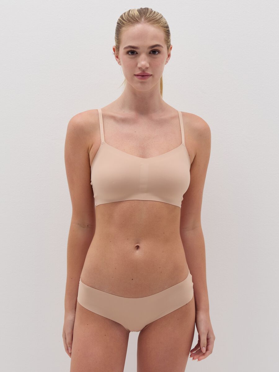 Bralette in stretch microfibre_0