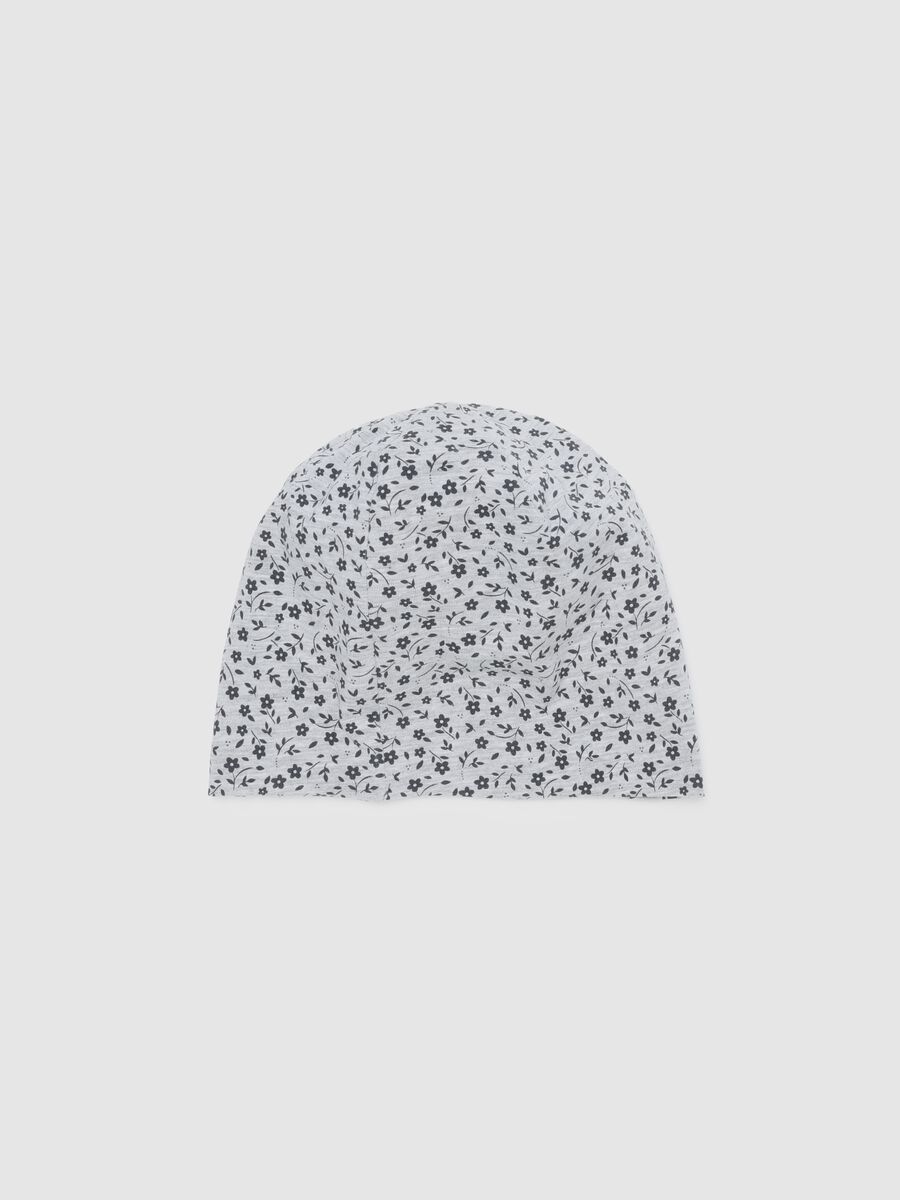 Floral hat in organic cotton_1