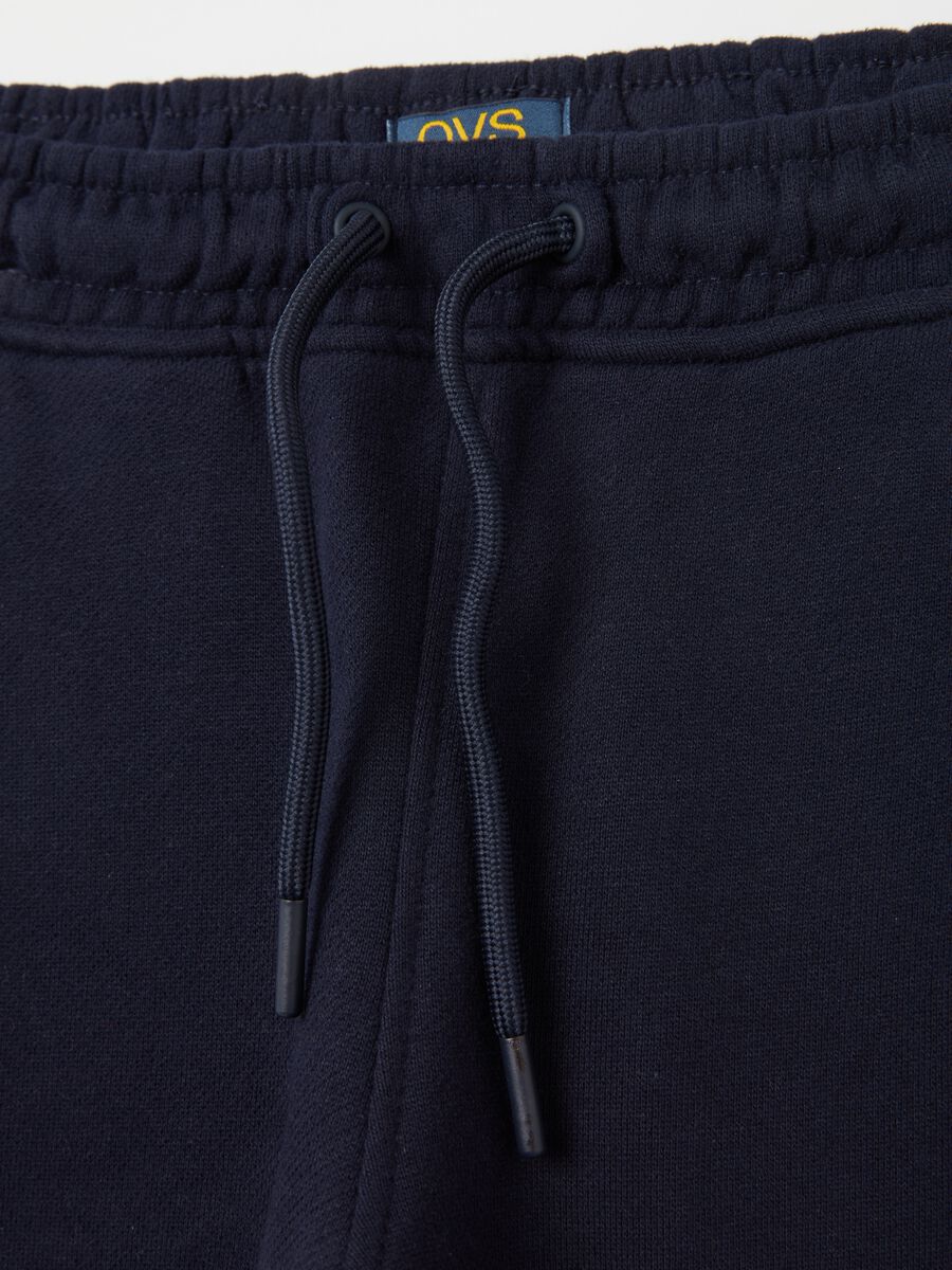 Essential joggers in organic cotton with drawstring_2