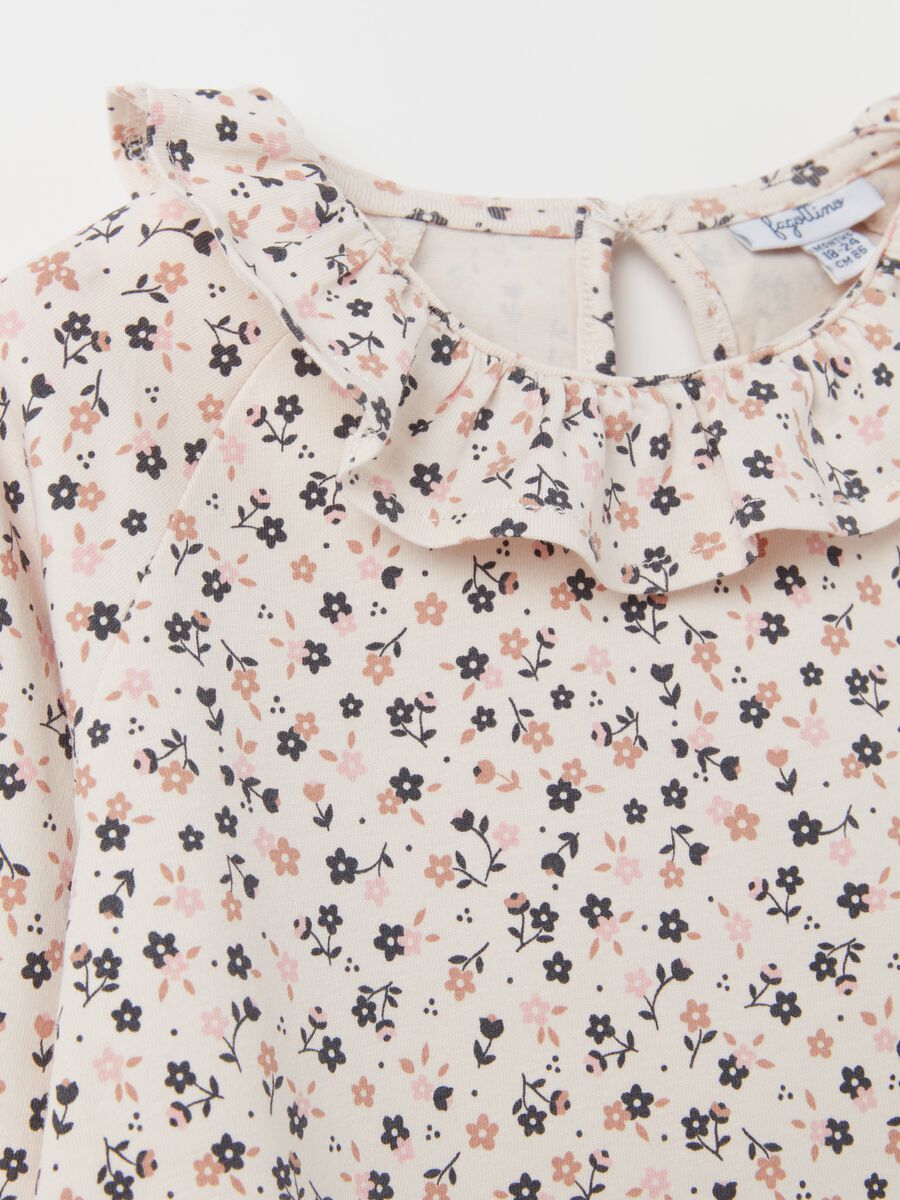 Floral blouse in organic cotton_2