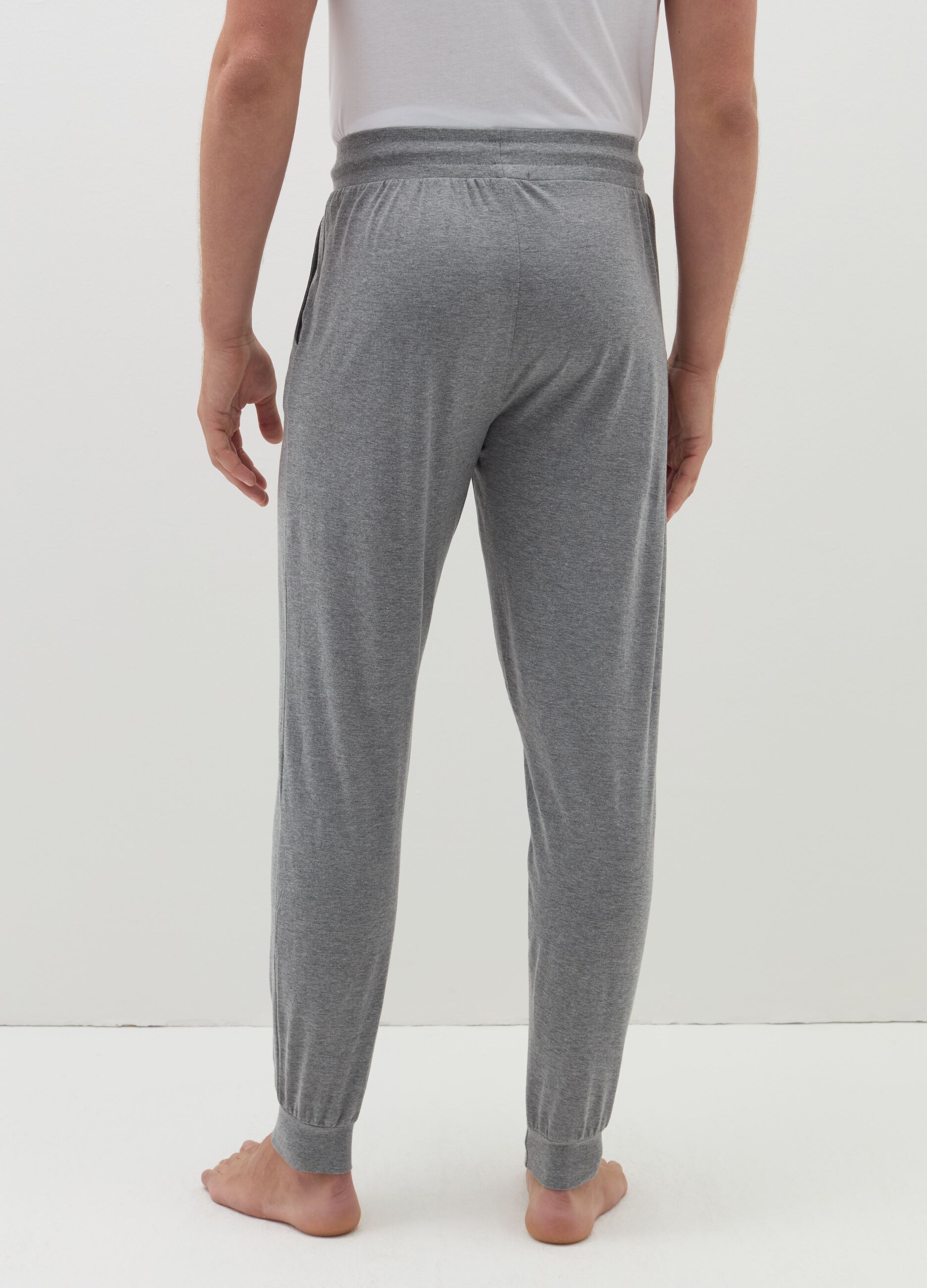 Pyjama trousers with drawstring