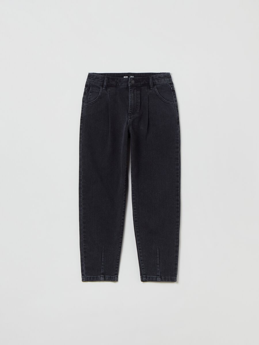 5-pocket, mum-fit jeans._0