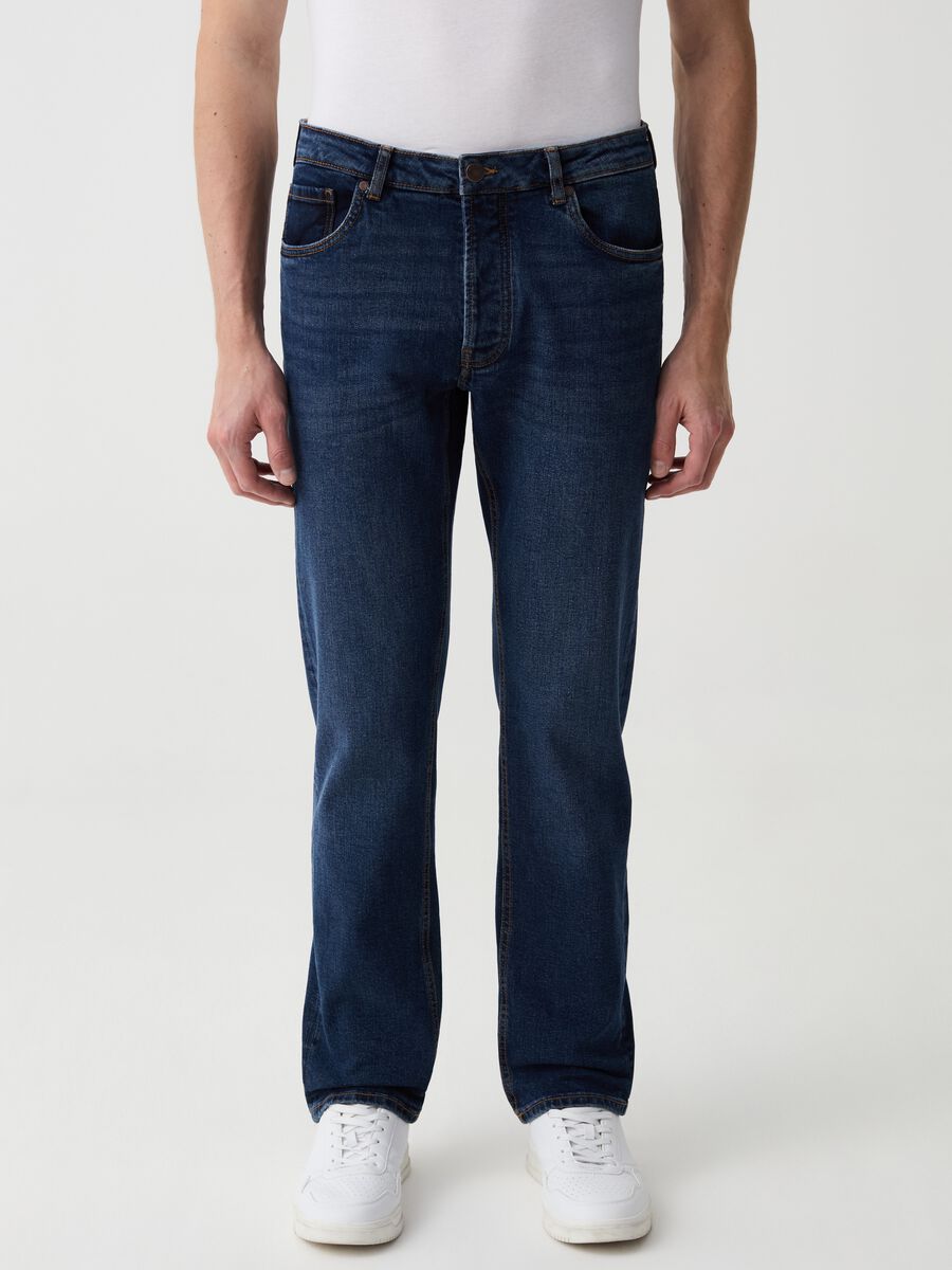501® Original Fit Jogger Men's Jeans - Dark Wash