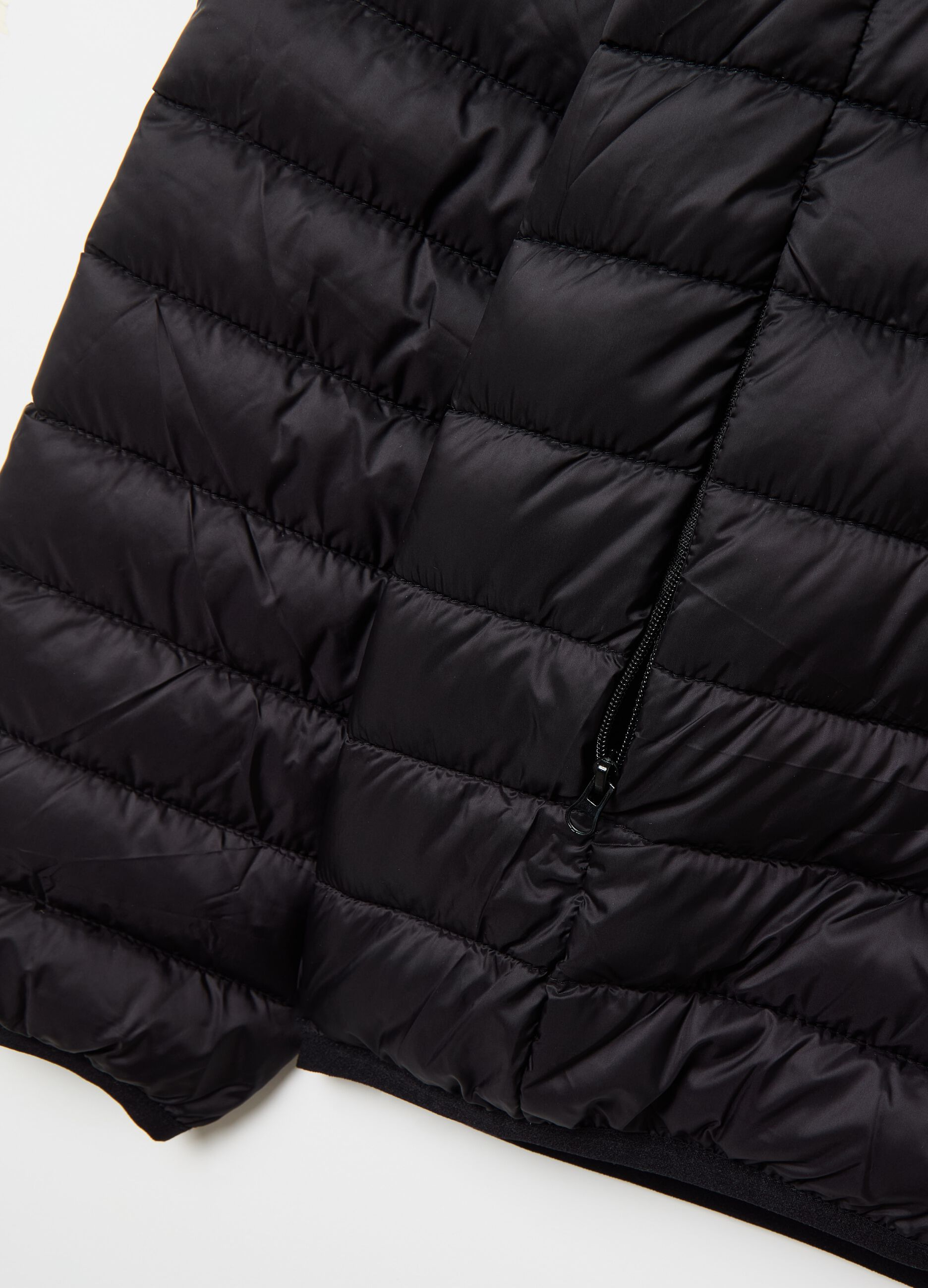 Ultralight full-zip down jacket