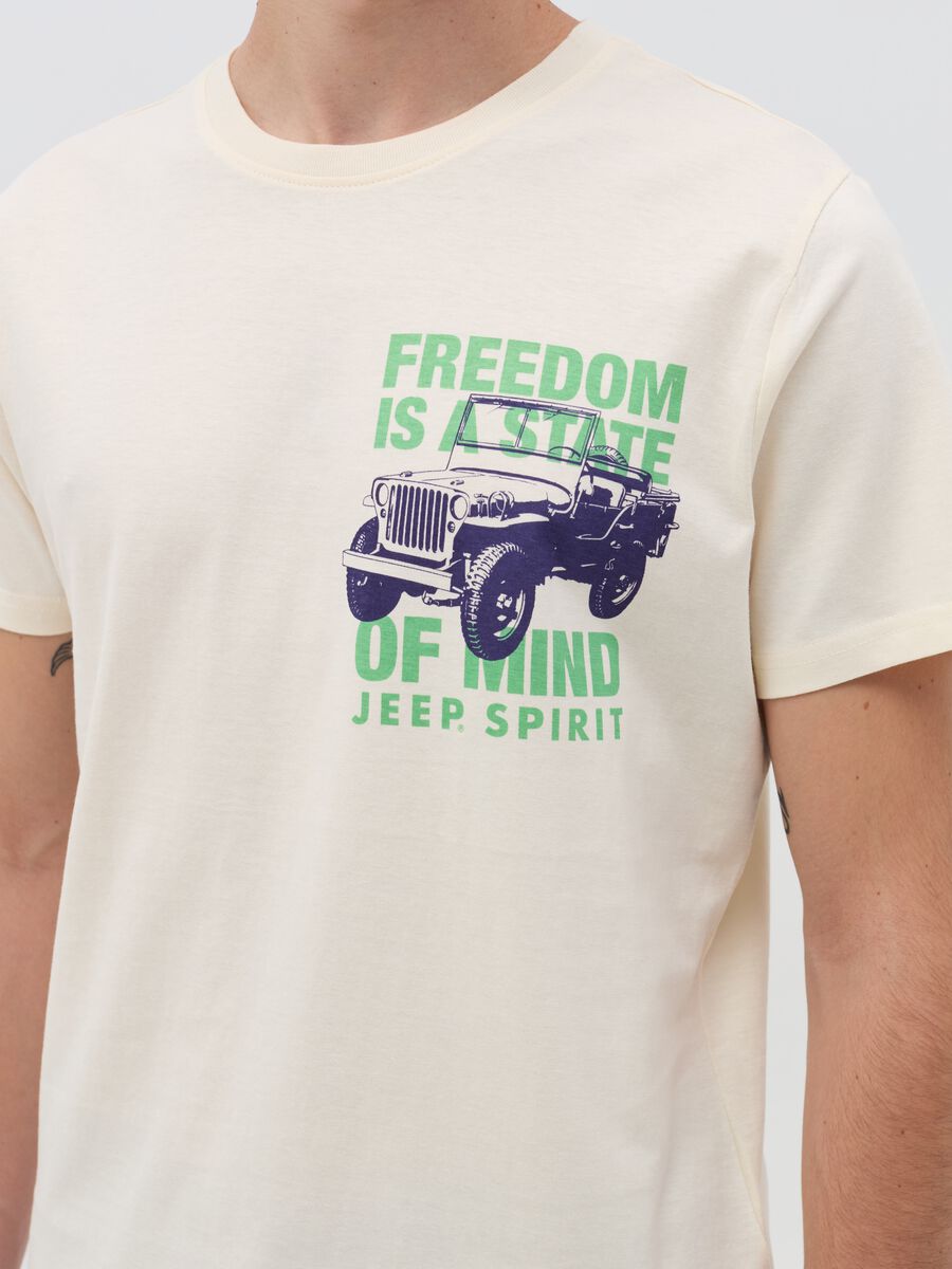 T-shirt with Jeep Spirit print_3