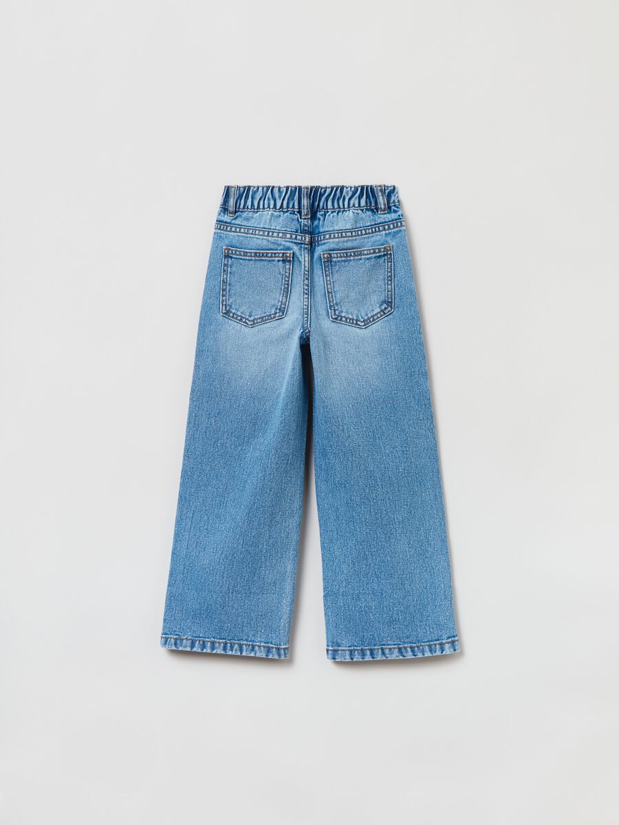 Jeans wide leg cinque tasche _2