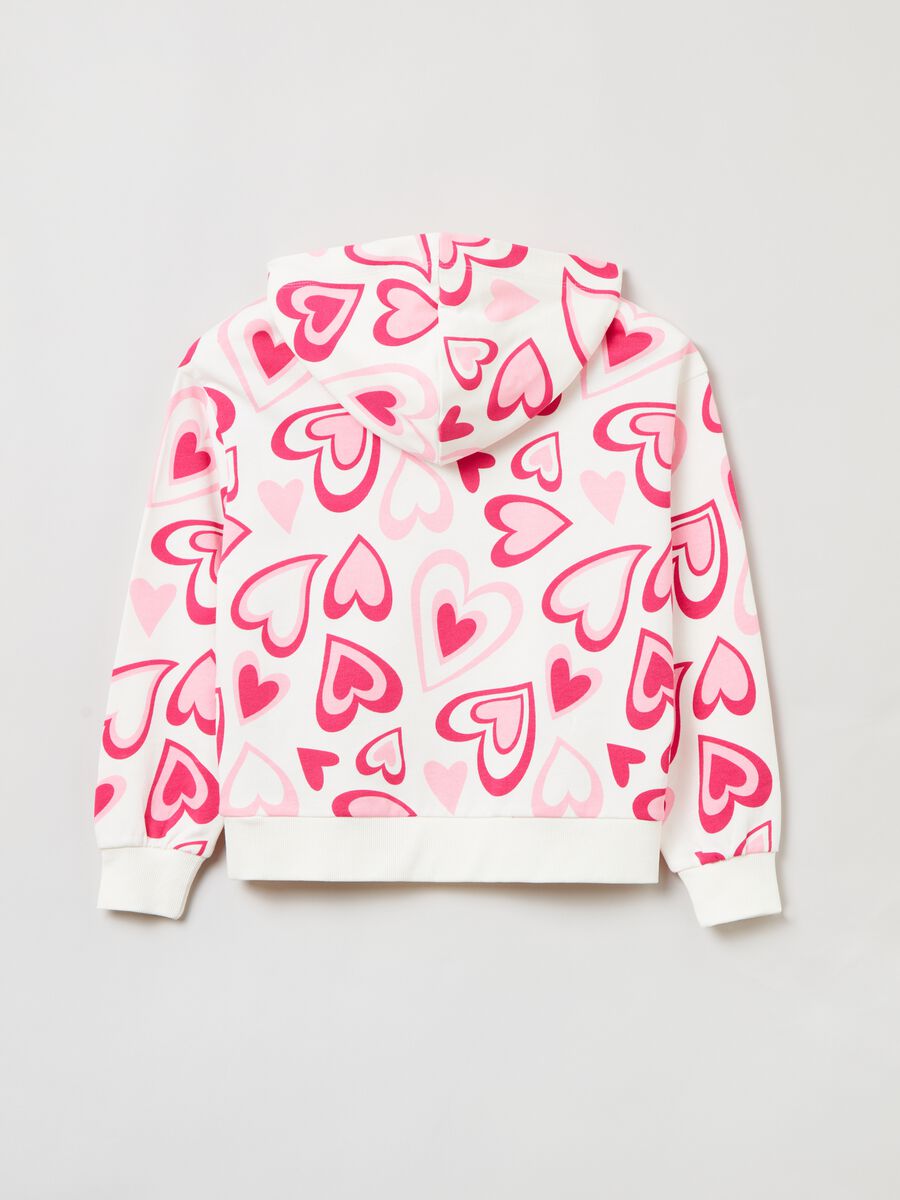 Hoodie with hearts print_2