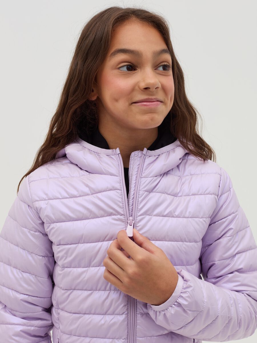 Ultra-light down jacket with hood_0