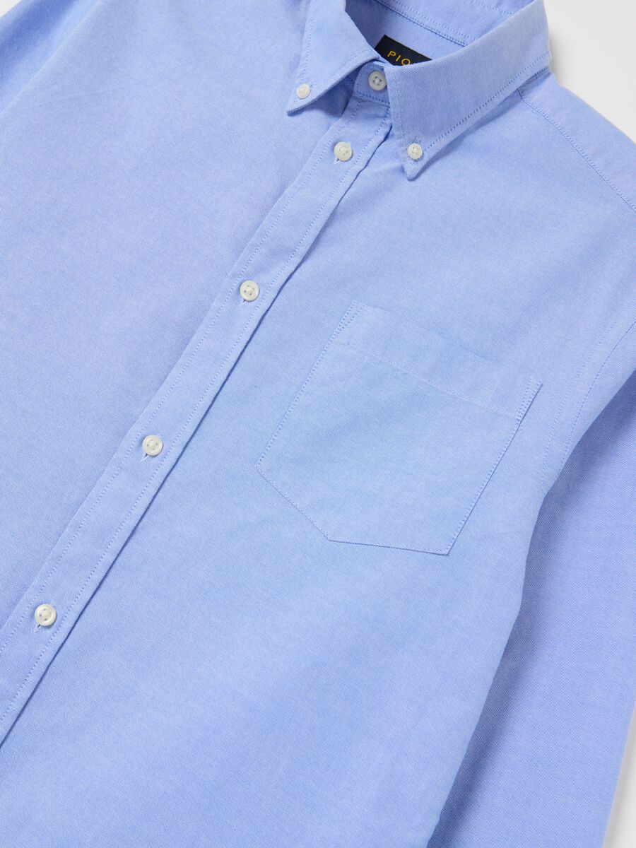 Regular-fit shirt in Oxford cotton_5