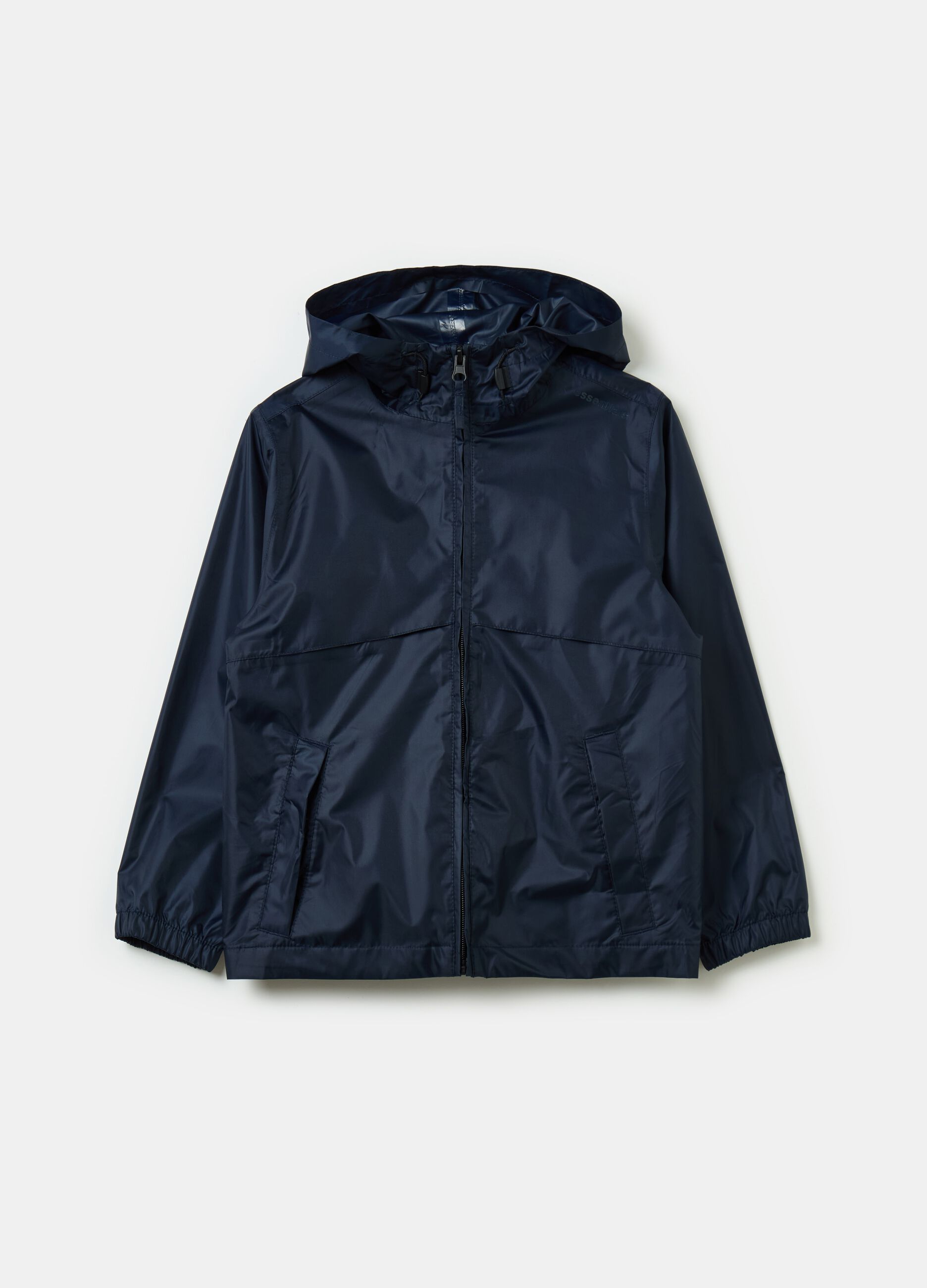 Essential waterproof jacket with hood