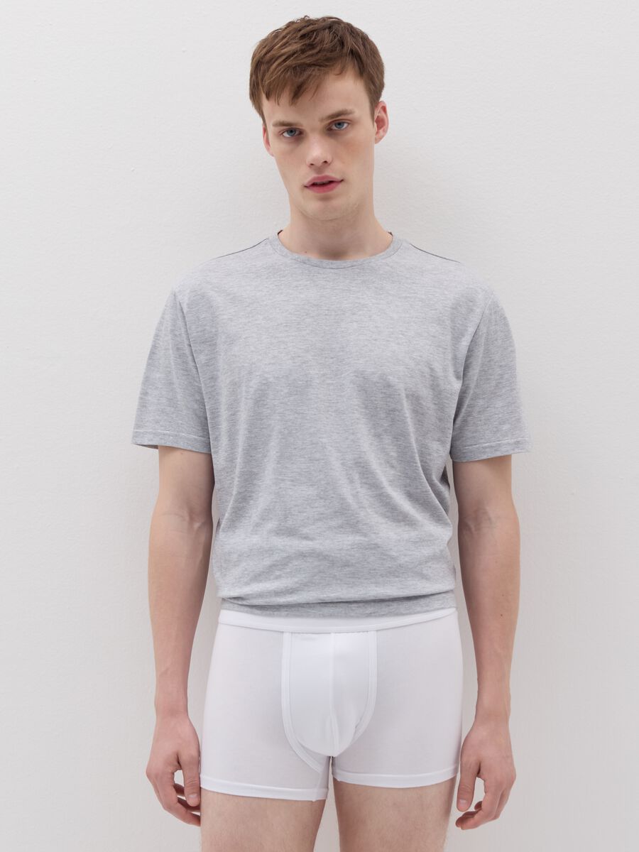 Two-pack boxer shorts in stretch Supima cotton_0