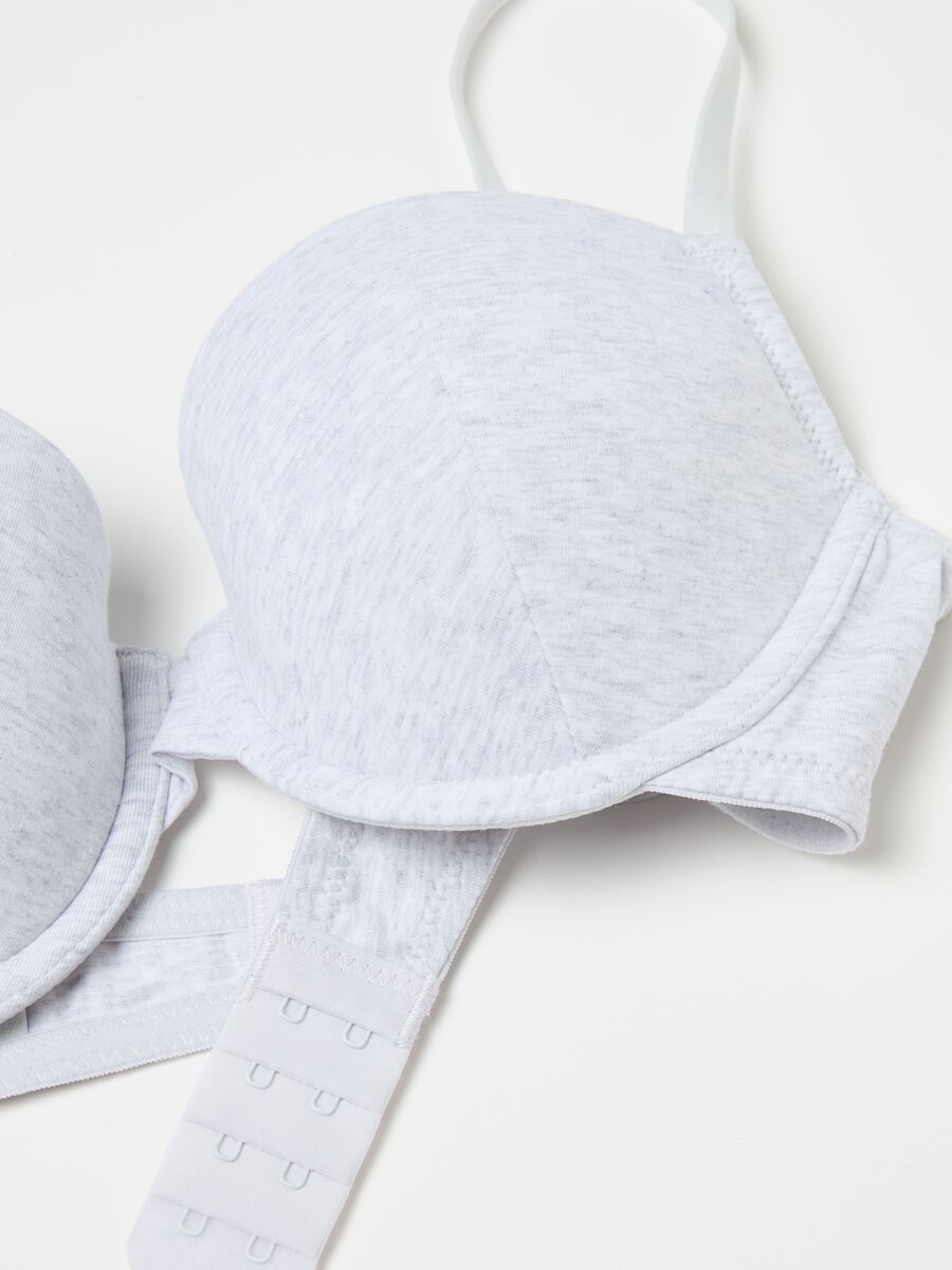 The Padded bra in stretch organic cotton_5