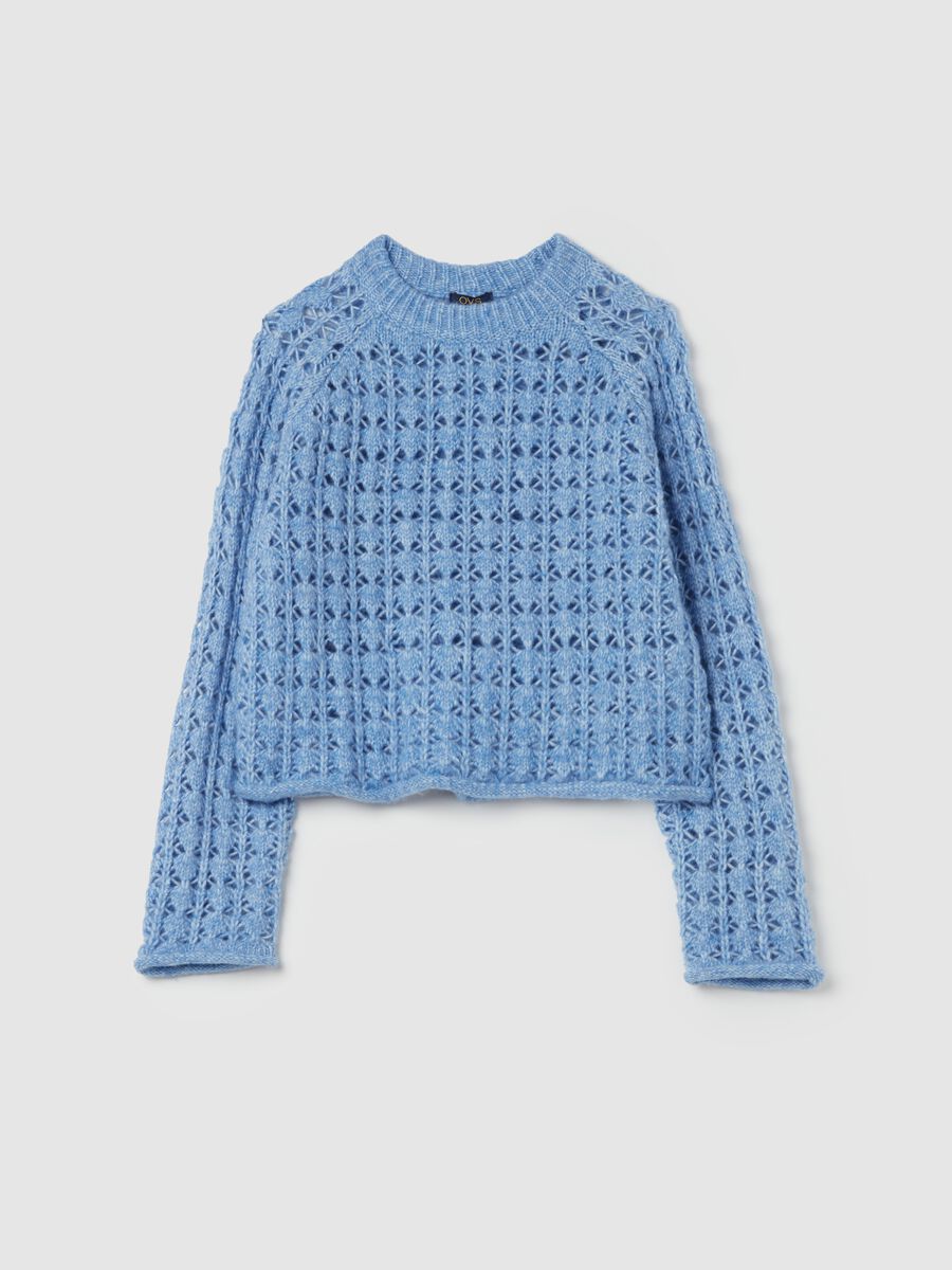 Openwork pullover_0