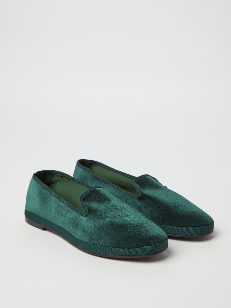 Velvet Friulian slippers_2