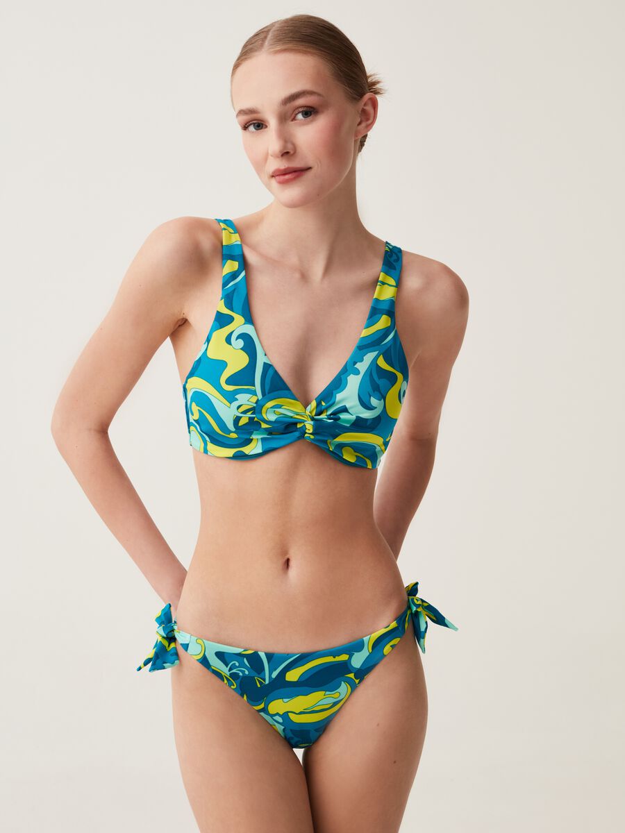 Bikini briefs with all-over bow print_0