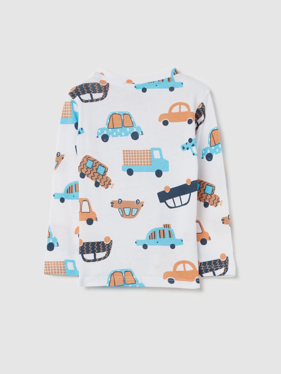 Camiseta manga larga estampado coches de juguete_1