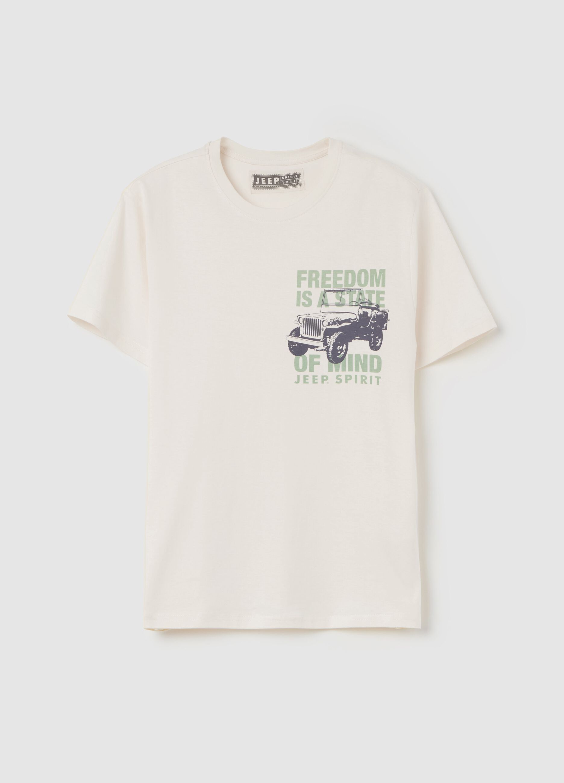 T-shirt with Jeep Spirit print