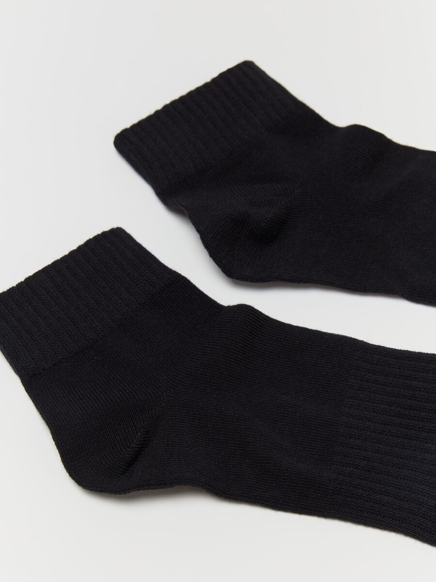 Three-pair pack short stretch socks_1