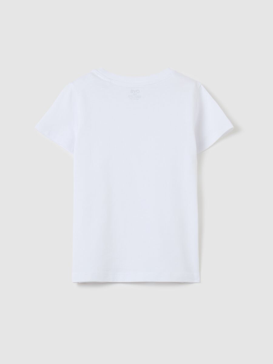 Organic cotton T-shirt with round neck_1