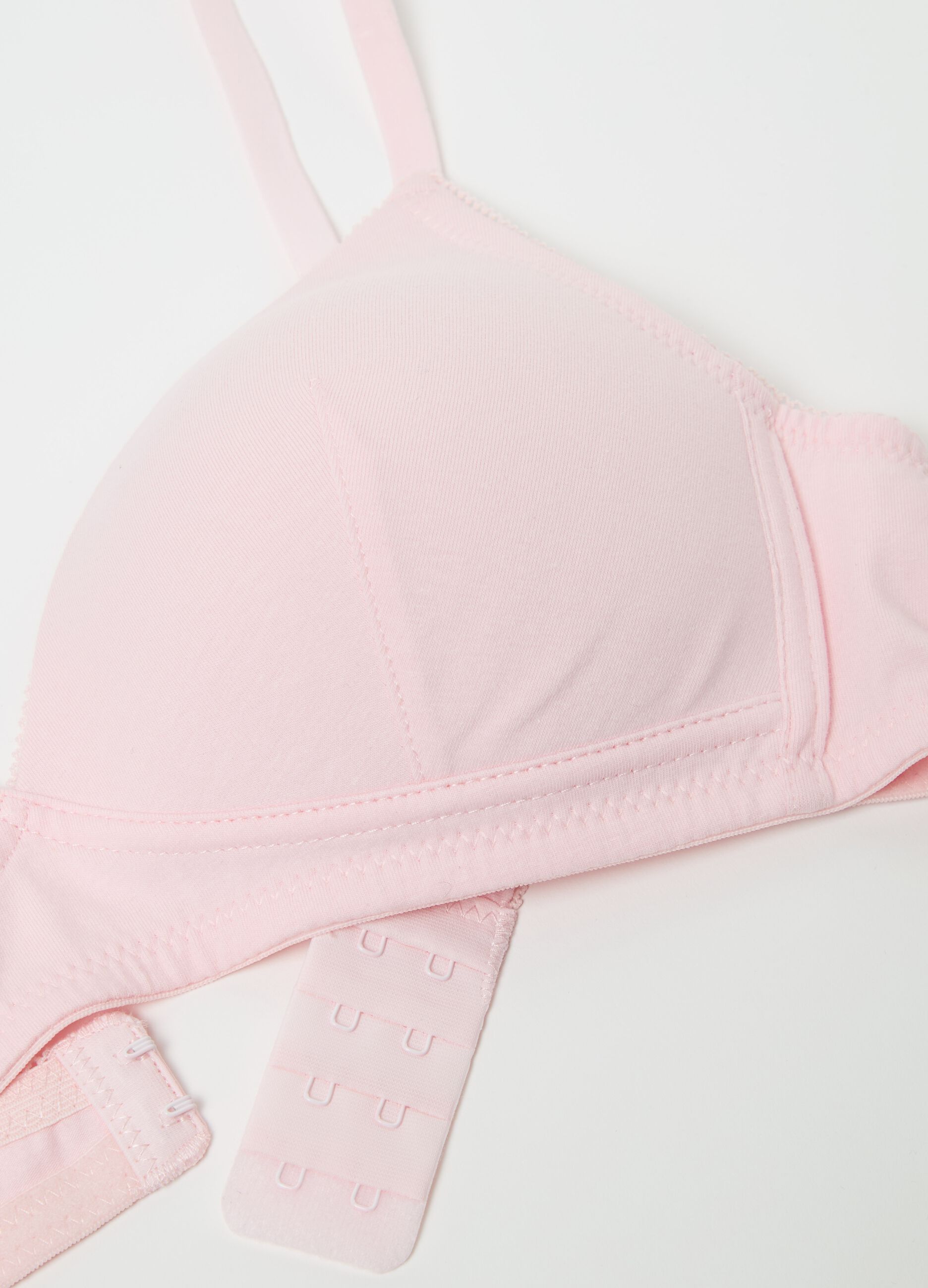 The Triangle semi-padded bra