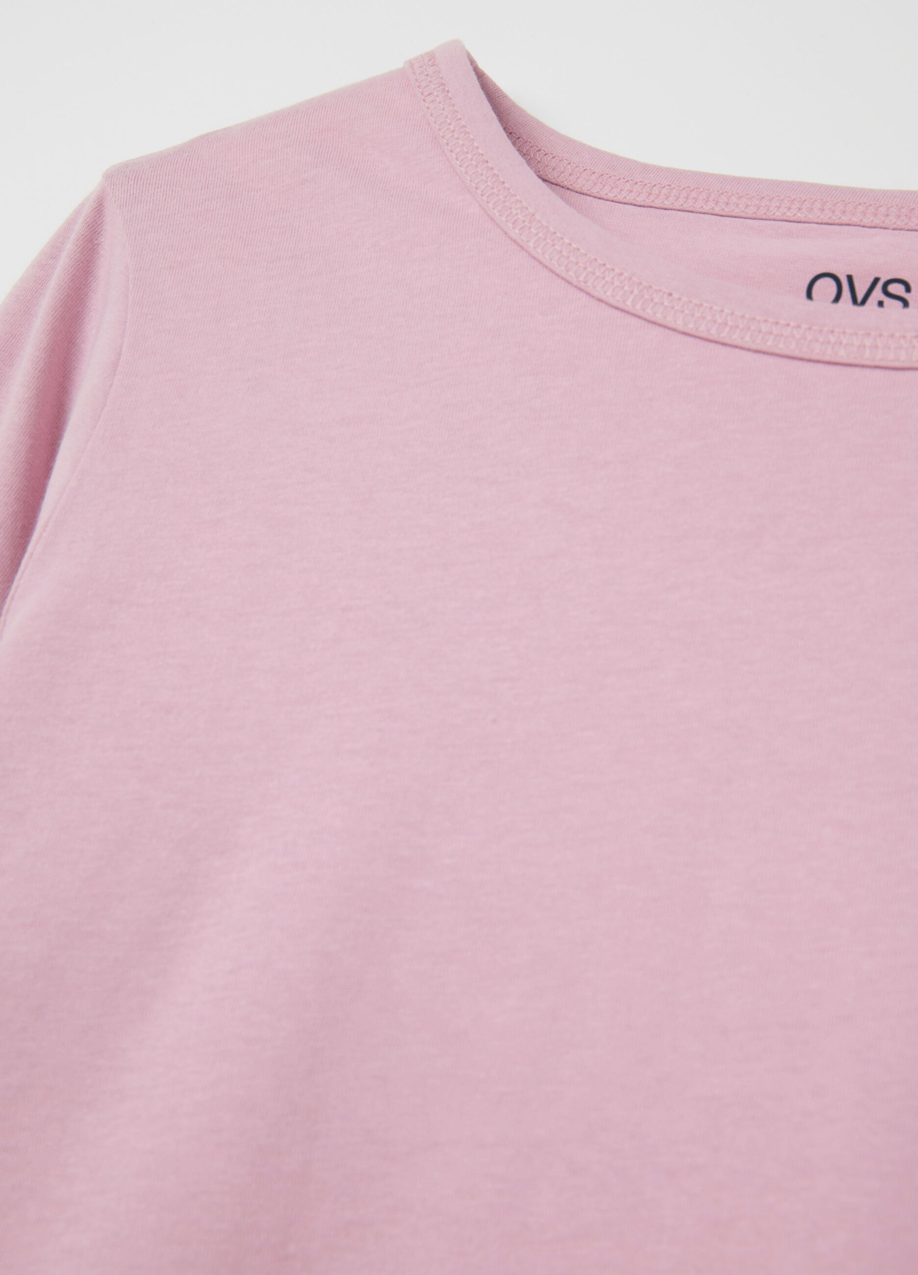 Long-sleeved T-shirt in cotton