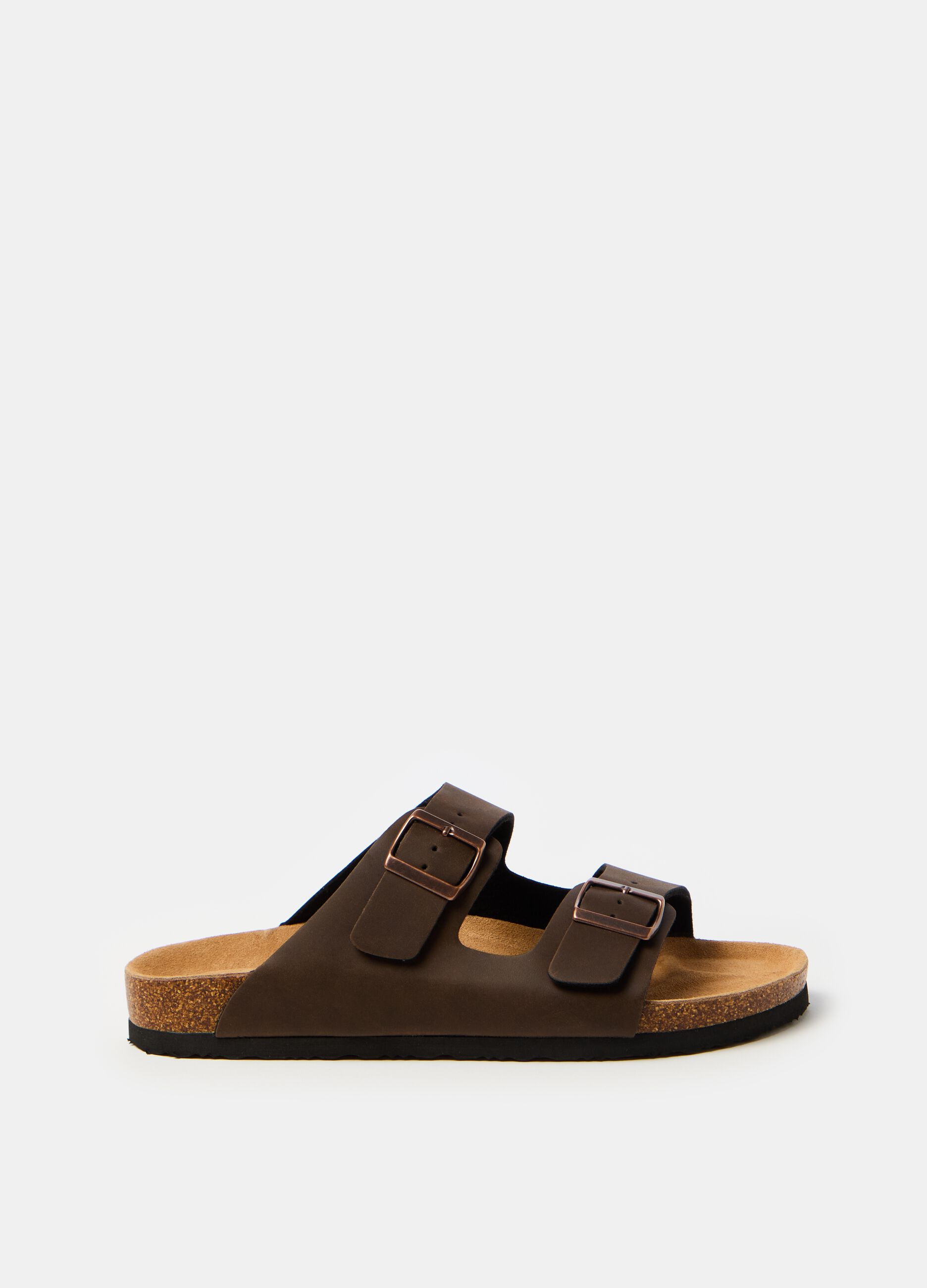 Sandals with double band