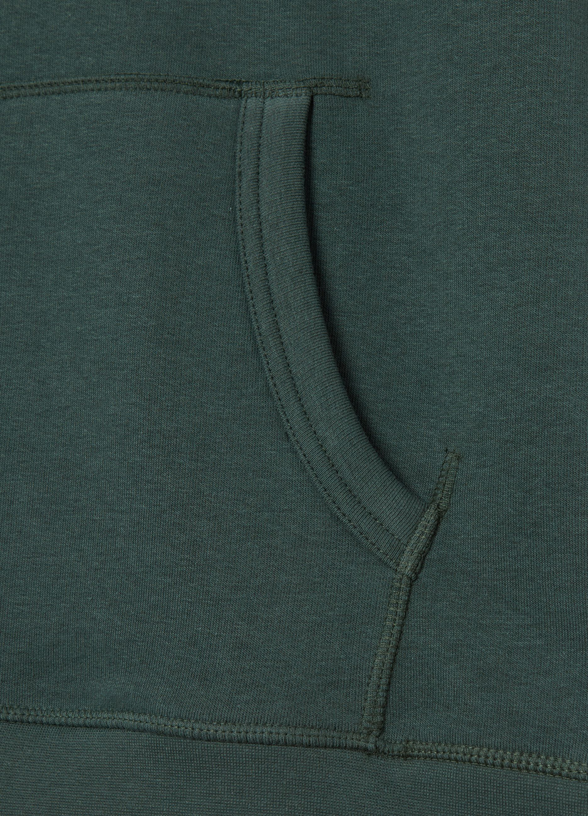 Hoodie with V detail