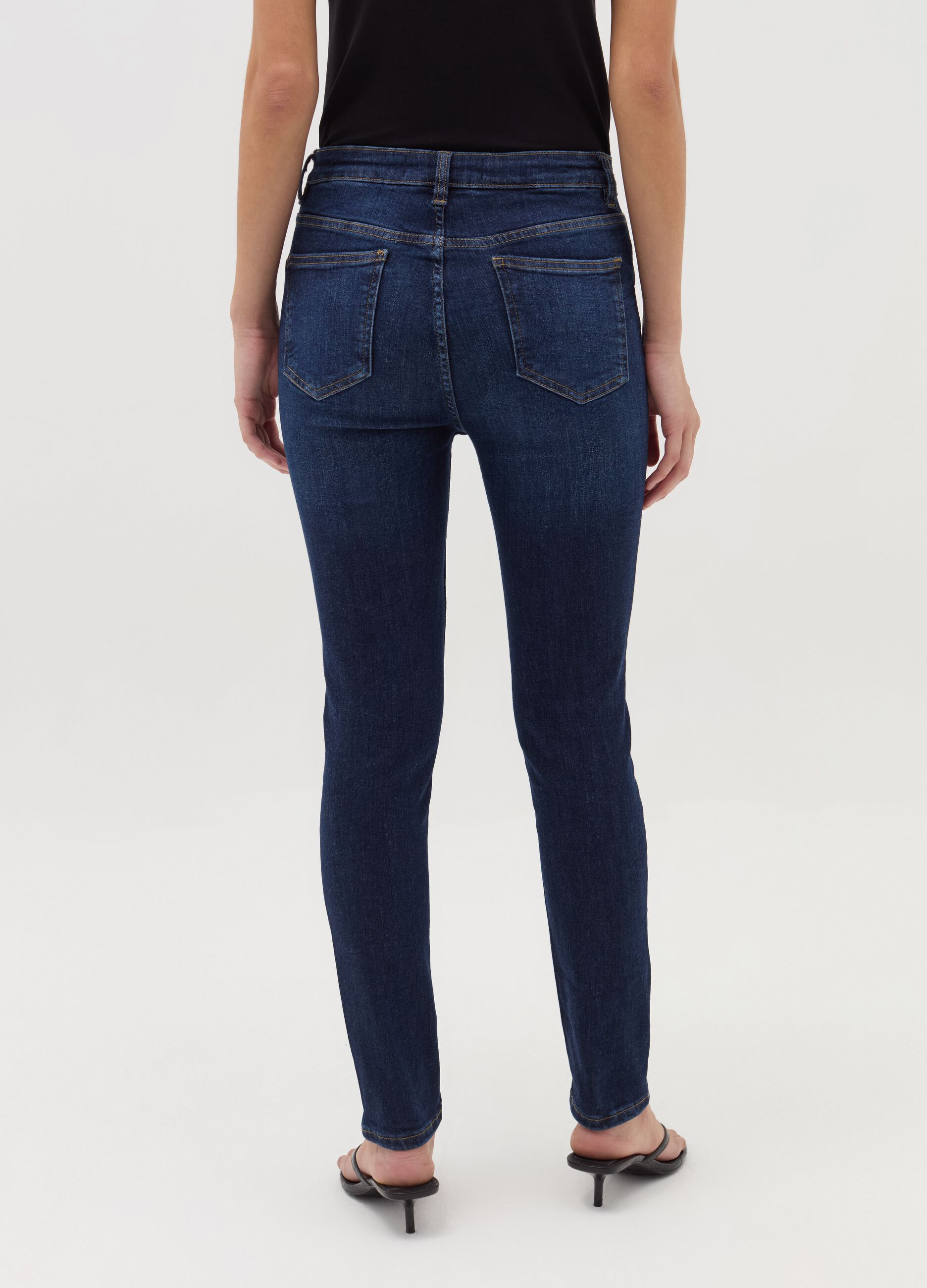 Skinny-fit jeans with five pockets