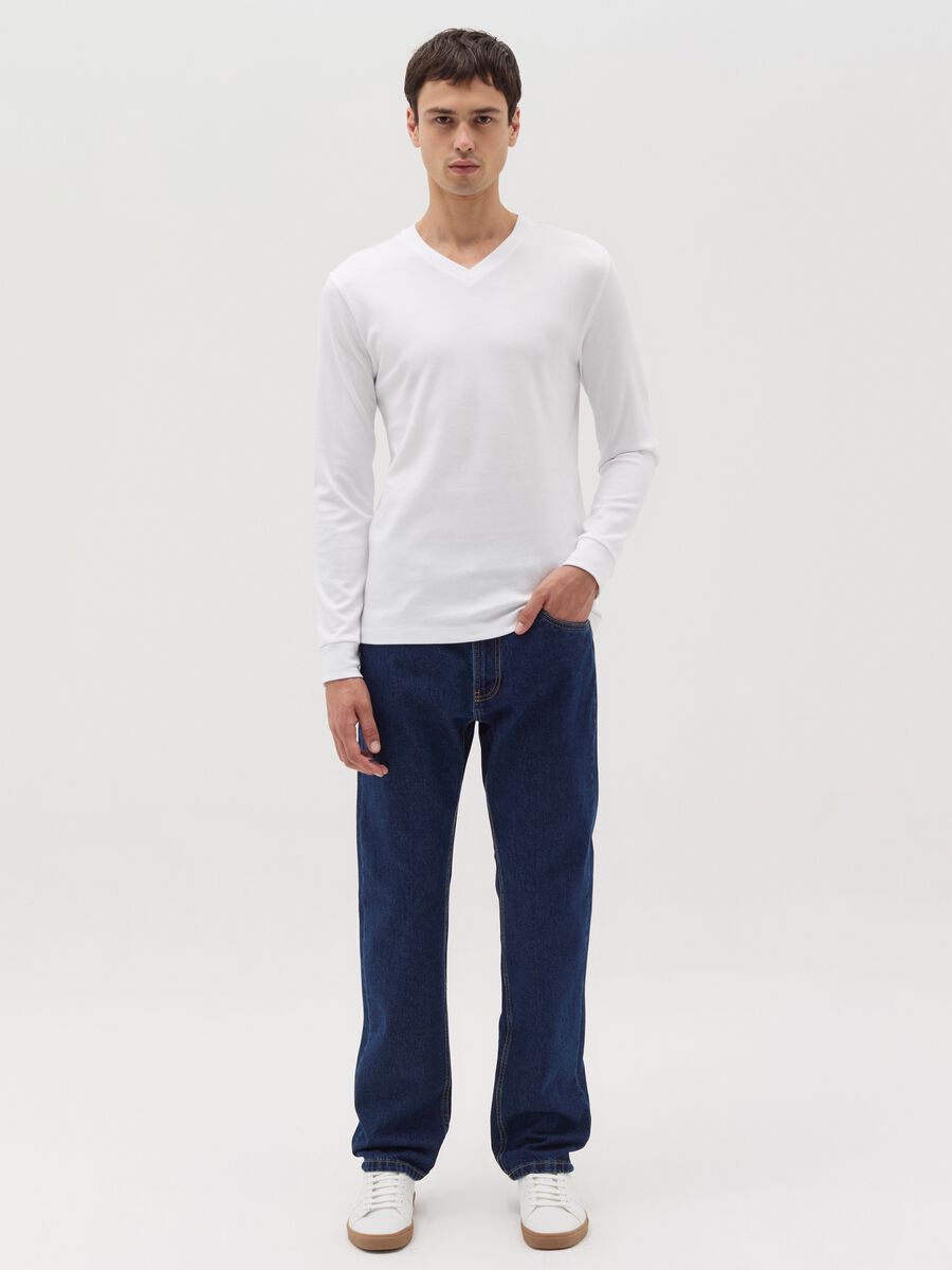 Regular-fit jeans with five pockets_0