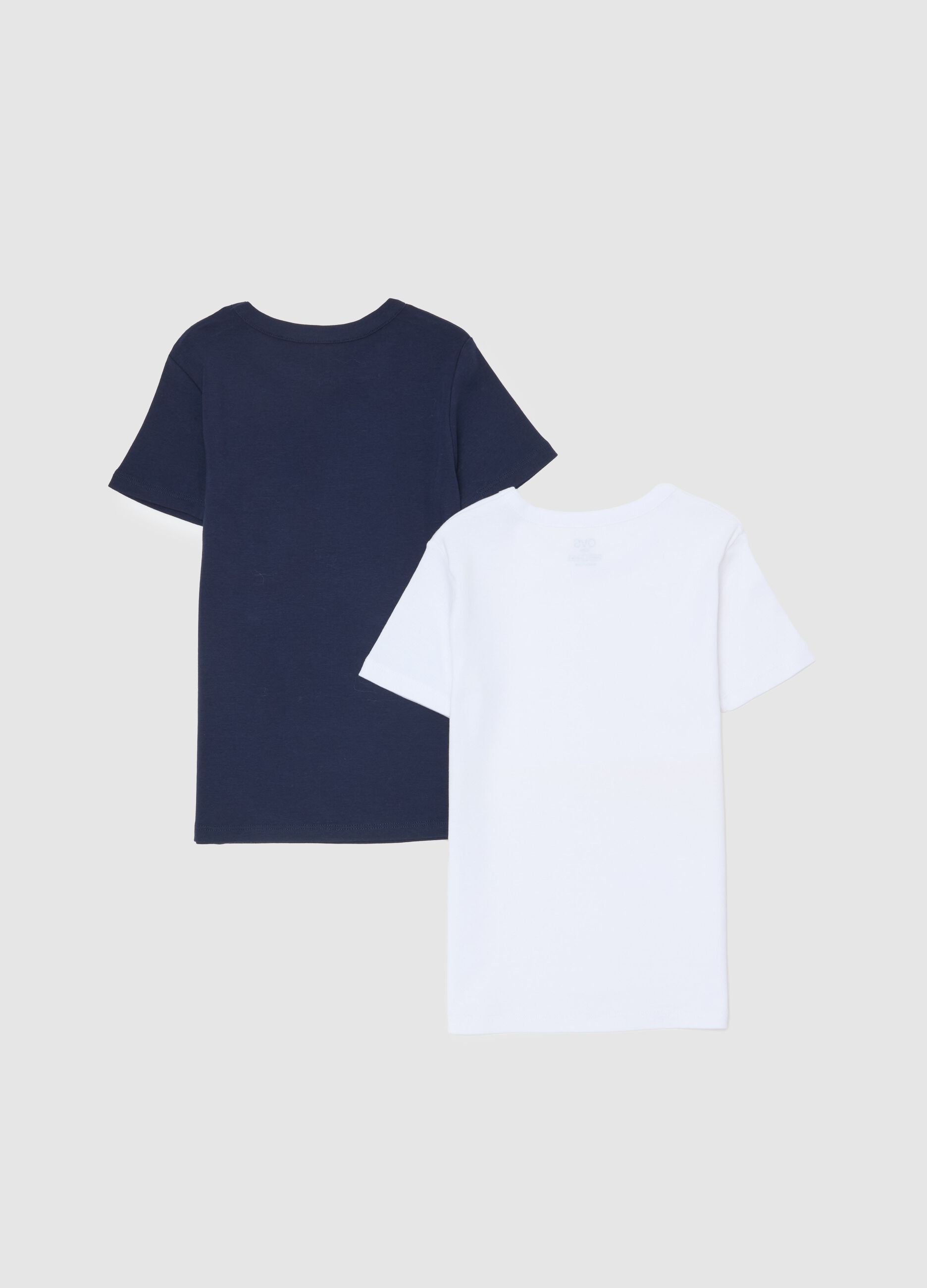 Two-pack organic cotton undershirts