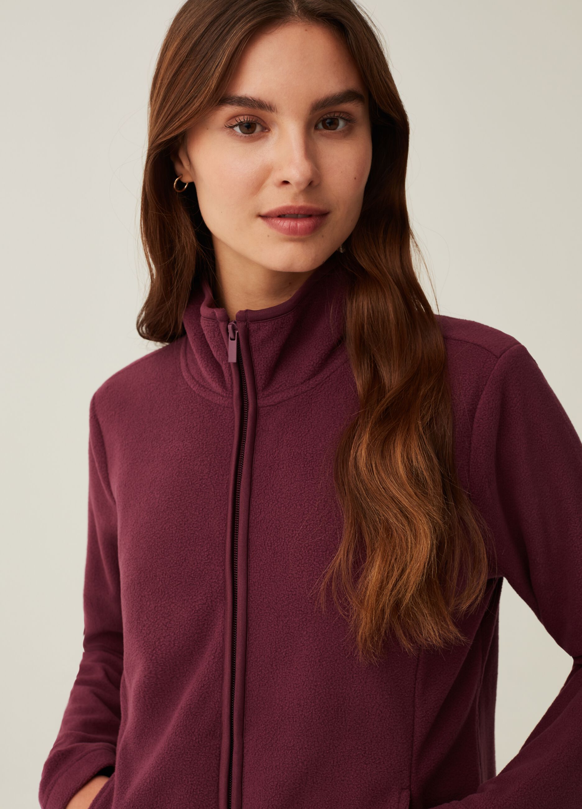 Full-zip fleece