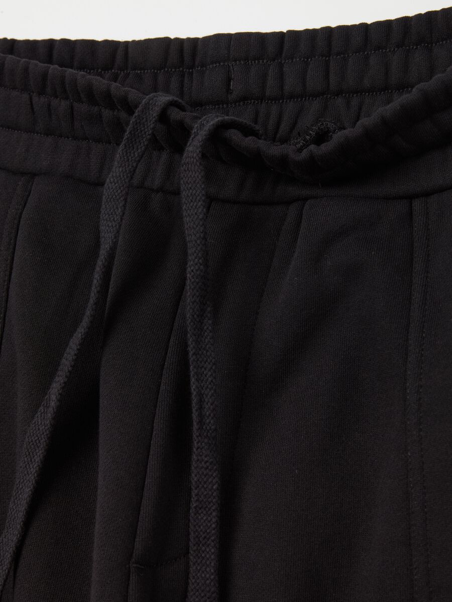 Fleece cargo joggers_5