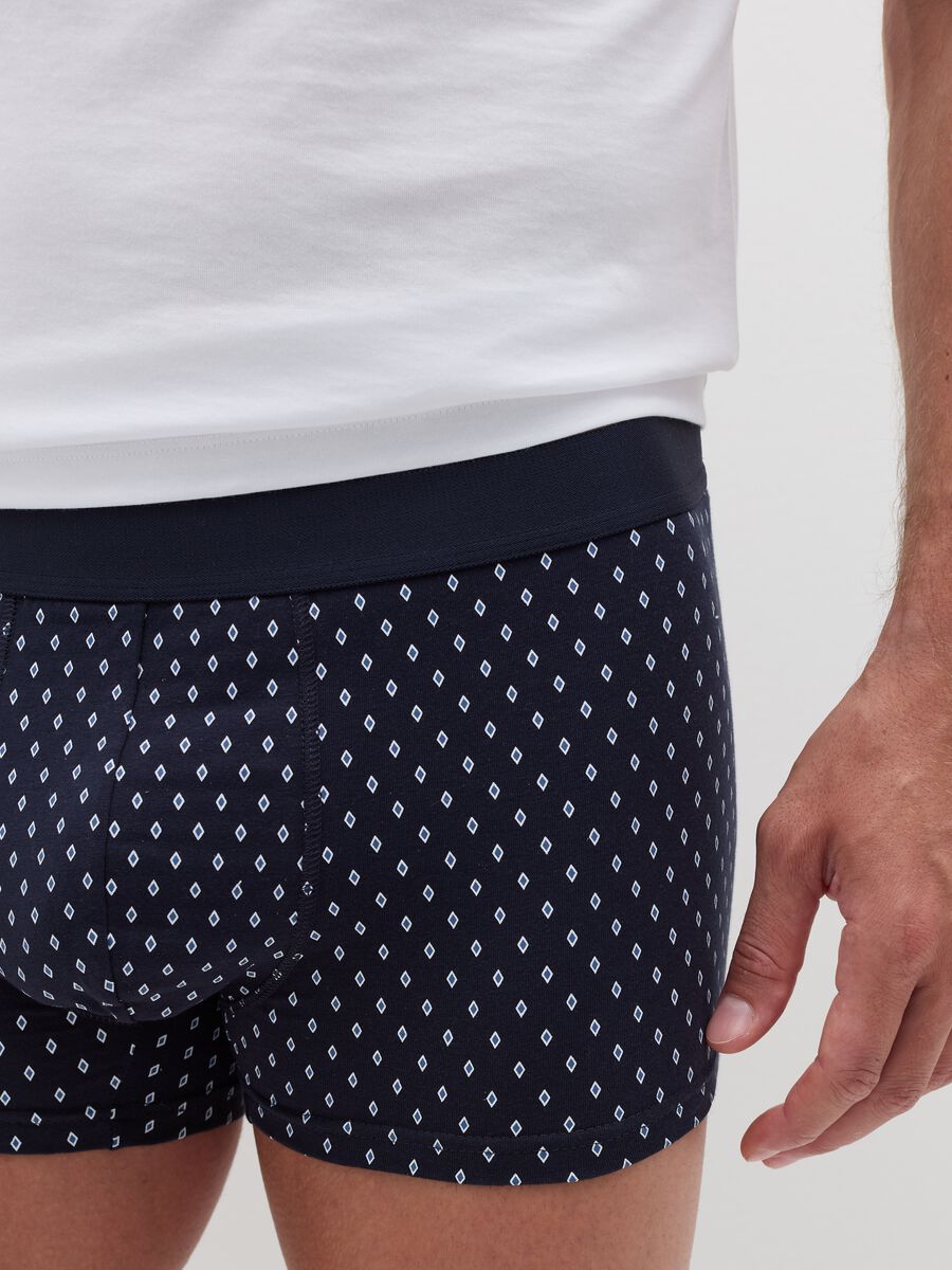 Three-pack boxer shorts with micro pattern_2