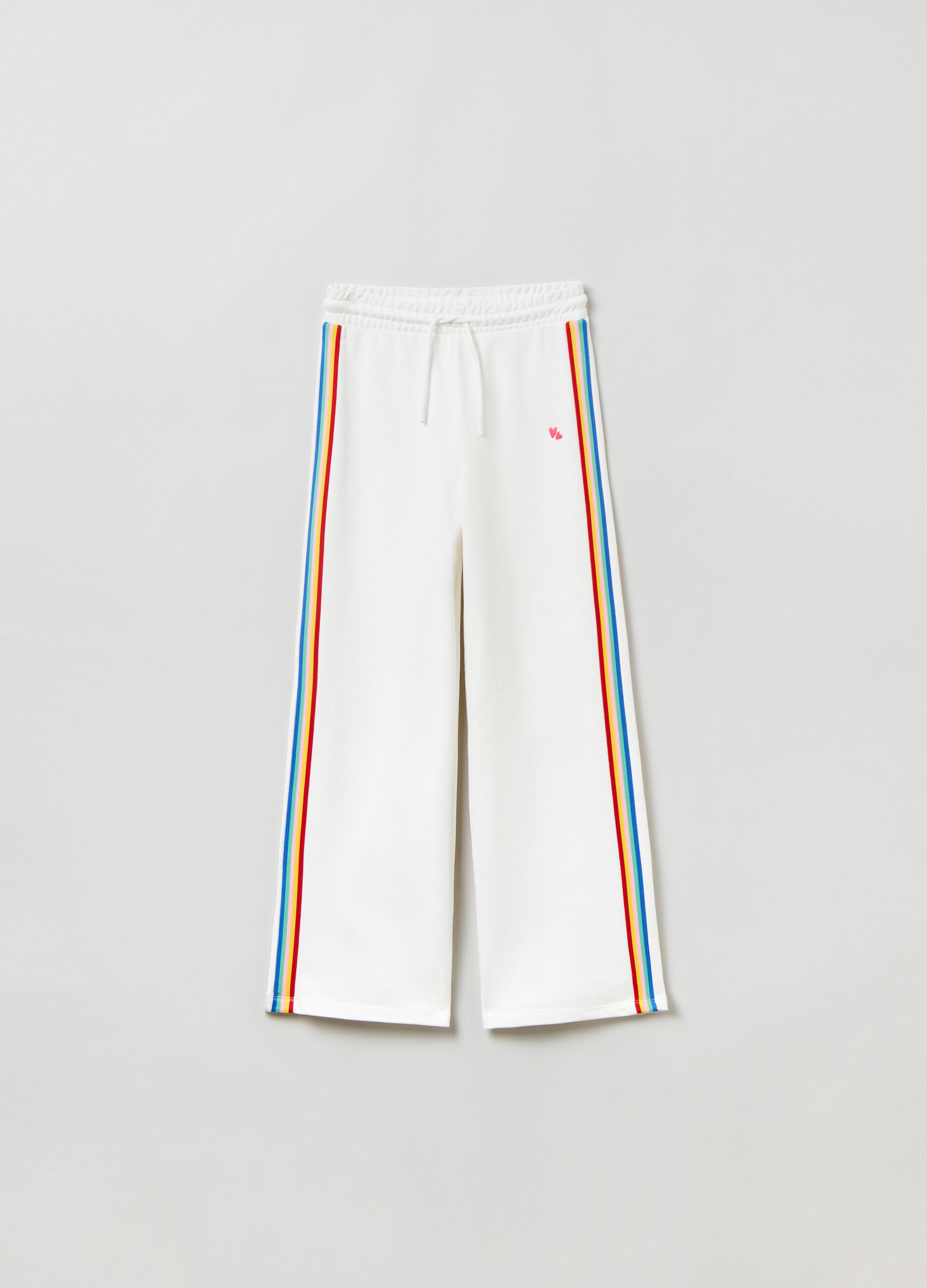 Love Therapy rainbow band joggers