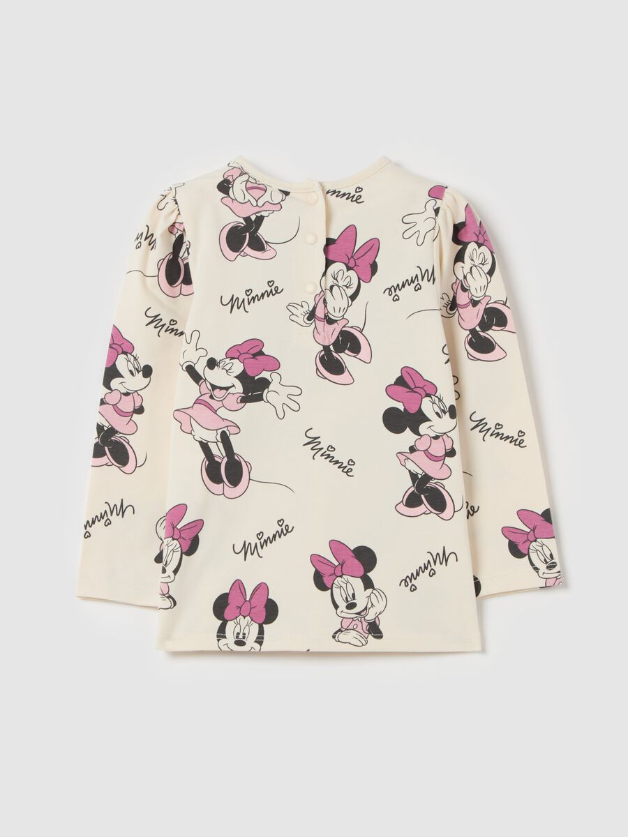 T-shirt in cotone bio con stampa Minnie_1