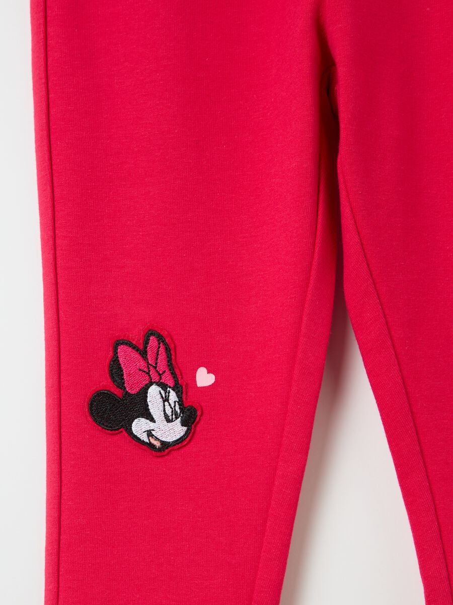 Joggers con cordón y parche Minnie_3