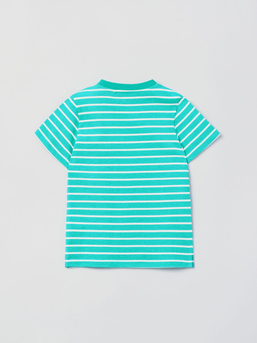 Striped cotton T-shirt_1