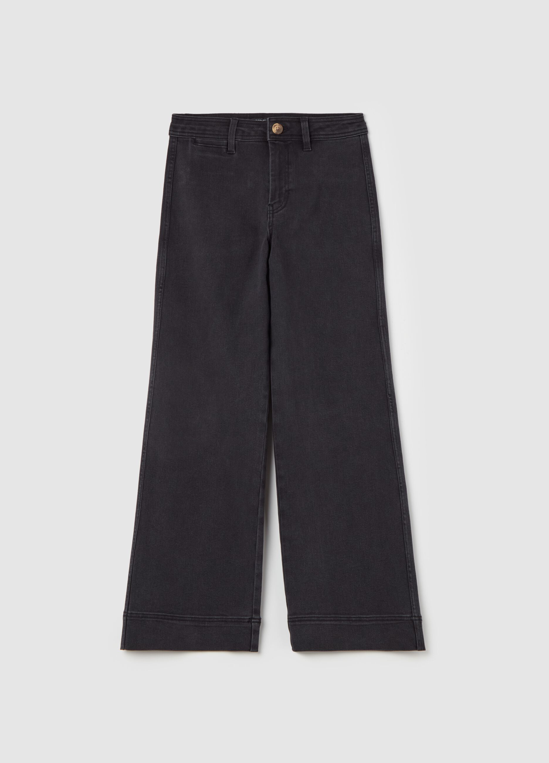 Jeans culotte stretch