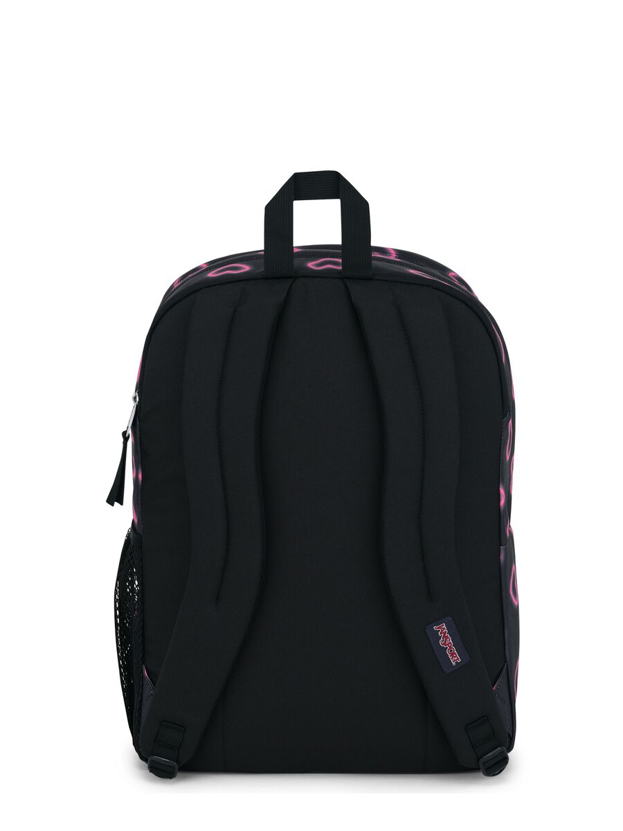 Big Student backpack with hearts pattern_5