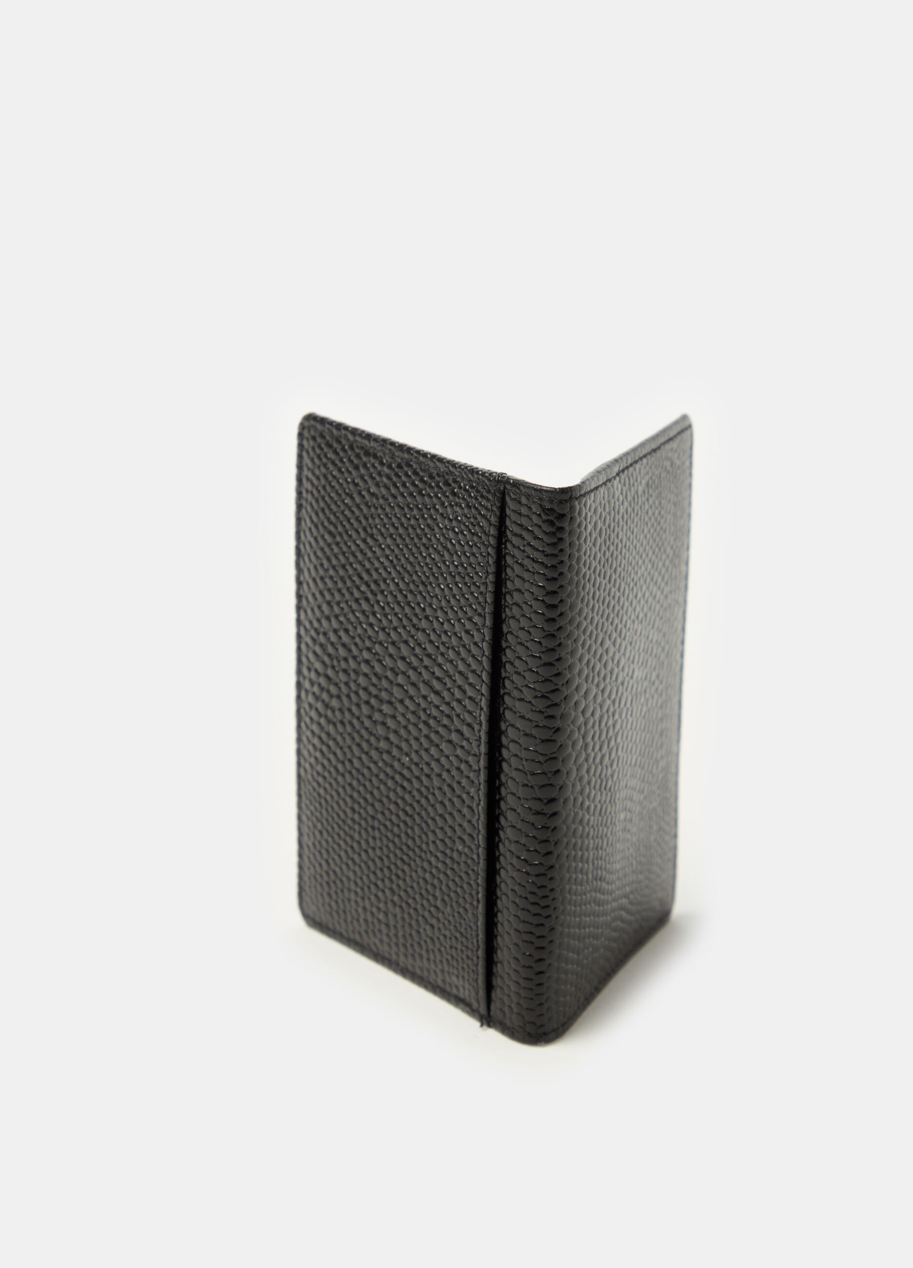 Contemporary leather card holder