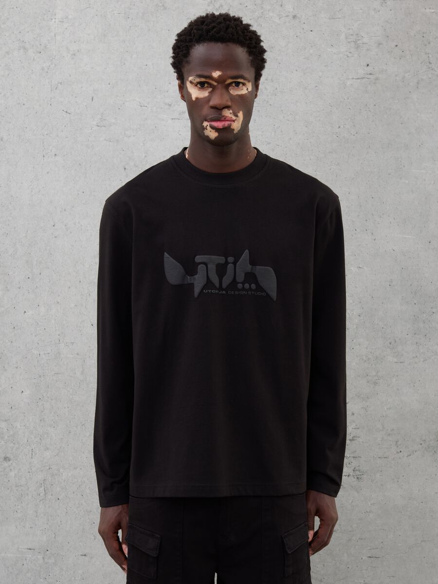 Longsleeve Graphic T-shirt Black_2