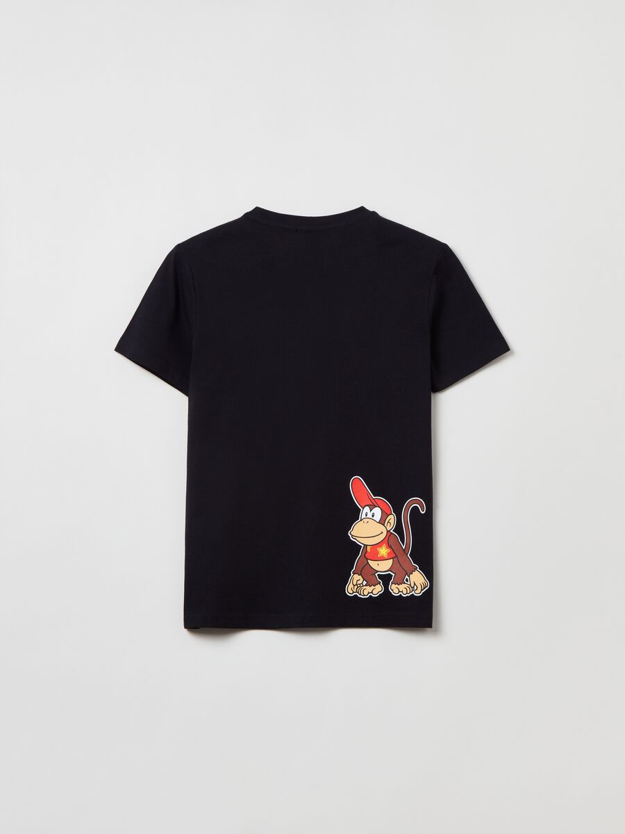 T-shirt stampa Super Mario World Donkey Kong_2