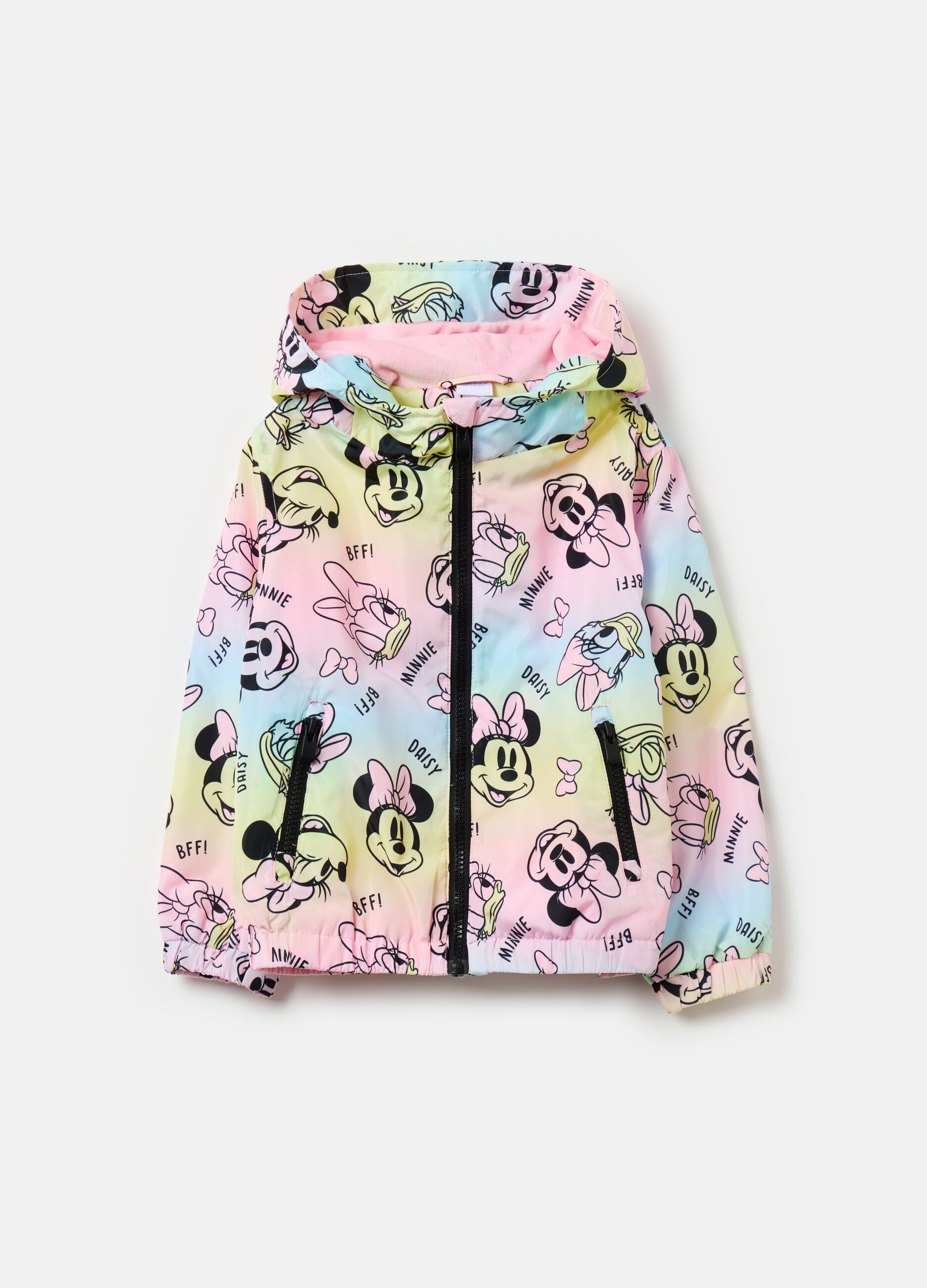 Chaqueta impermeable Minnie y Daisy