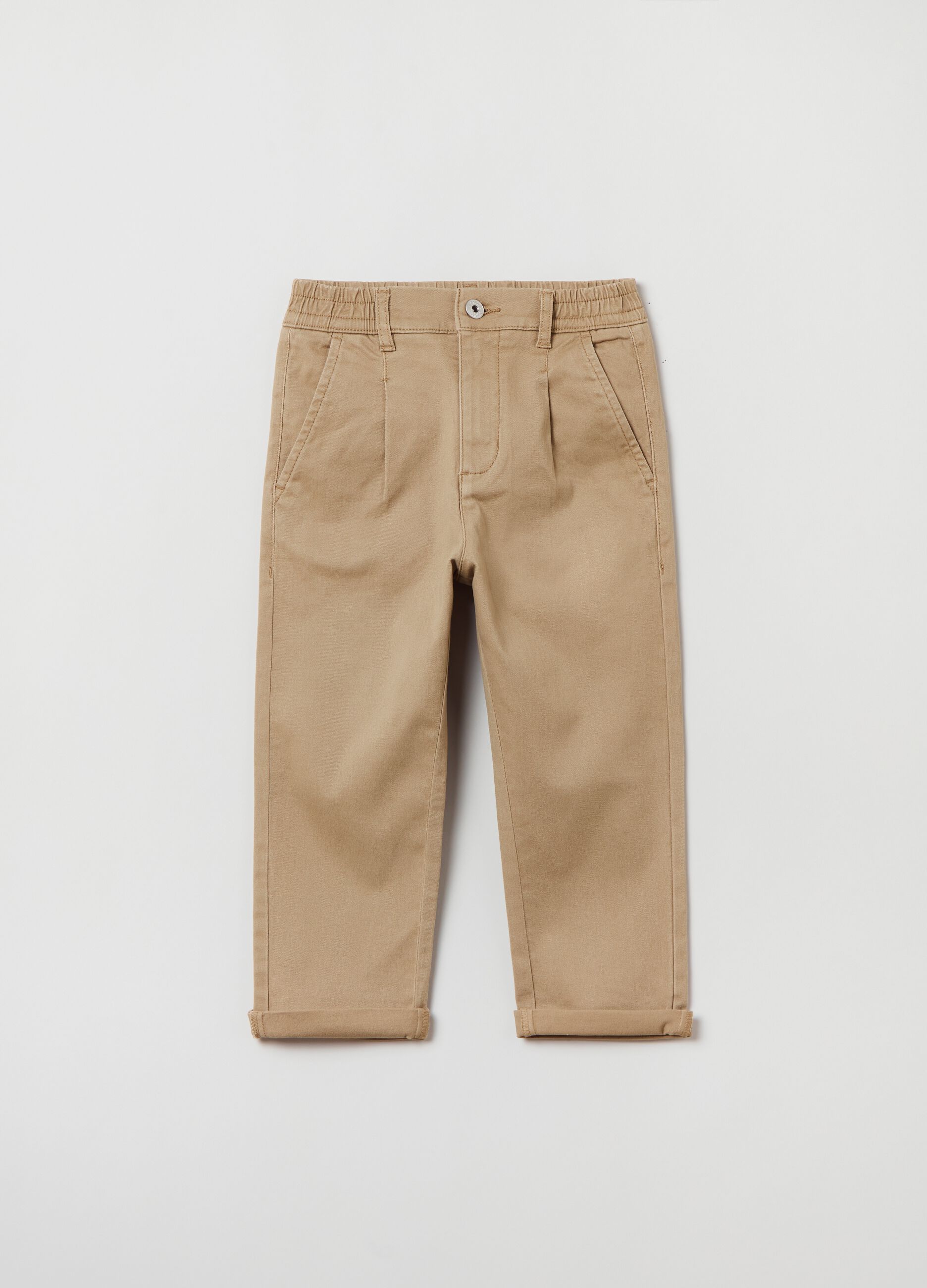 Stretch chino trousers